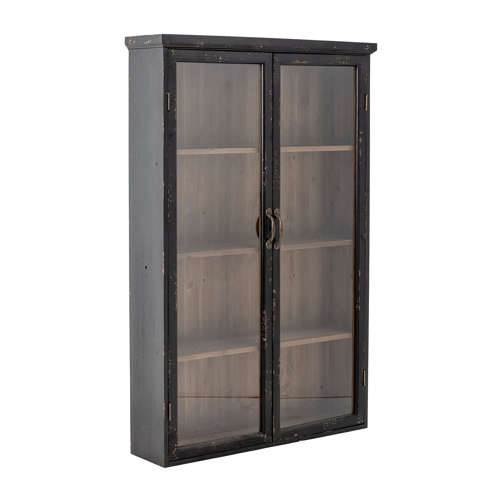 Creative Collection Hazem Skåp, Svart, Furu