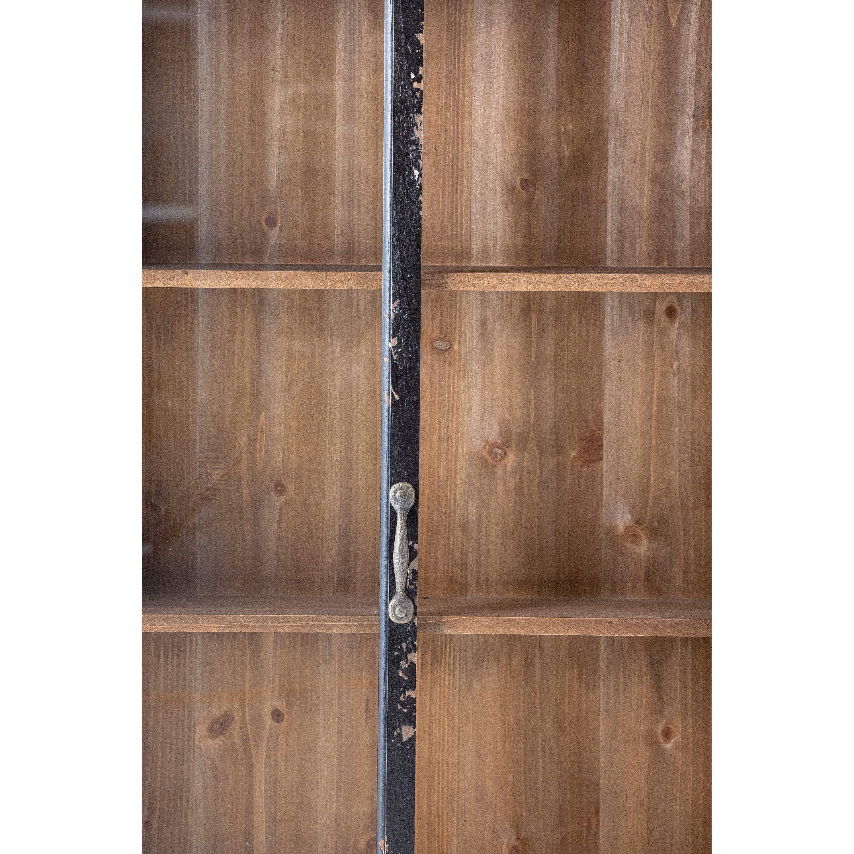 Creative Collection Hazem Skåp, Svart, Furu