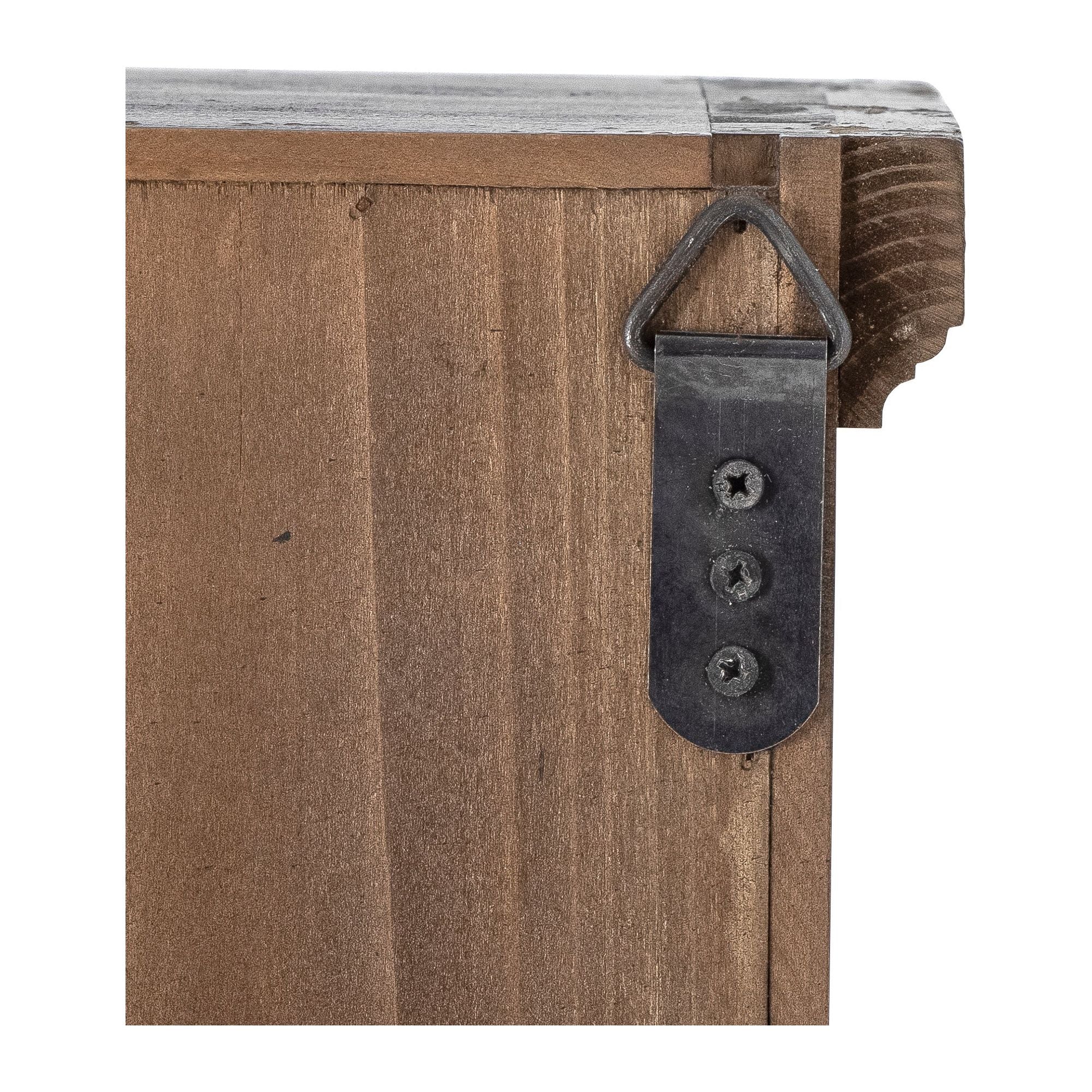 Creative Collection Hazem Skåp, Svart, Furu