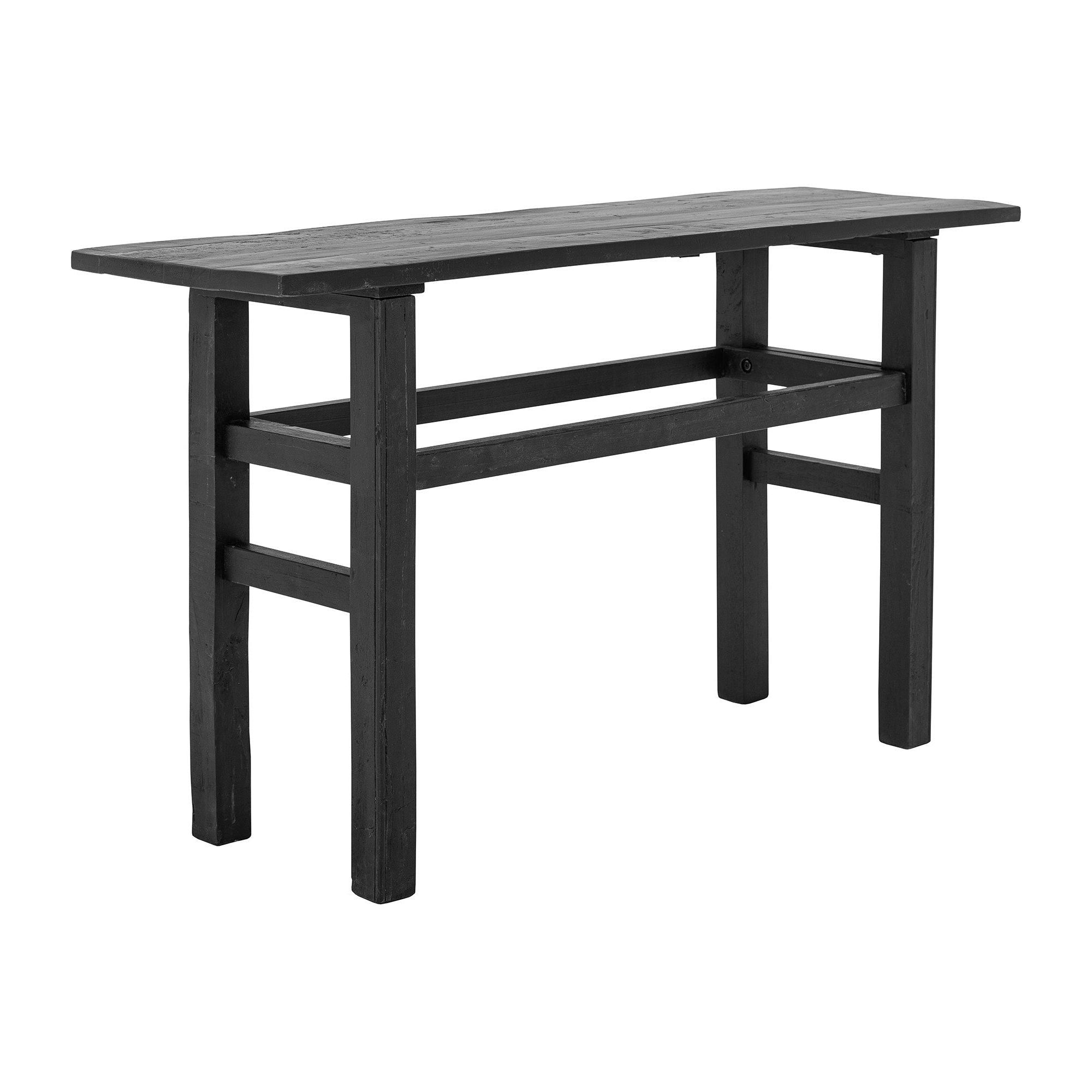 Bloomingville Riber Konsolbord, Svart, Återvunnet Trä