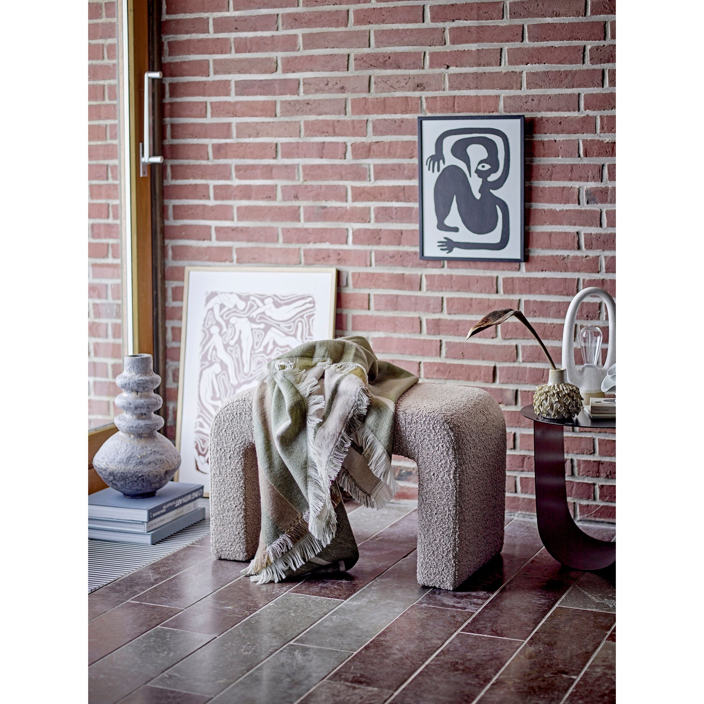 Bloomingville Bobbie Pall, Natur, Polyester