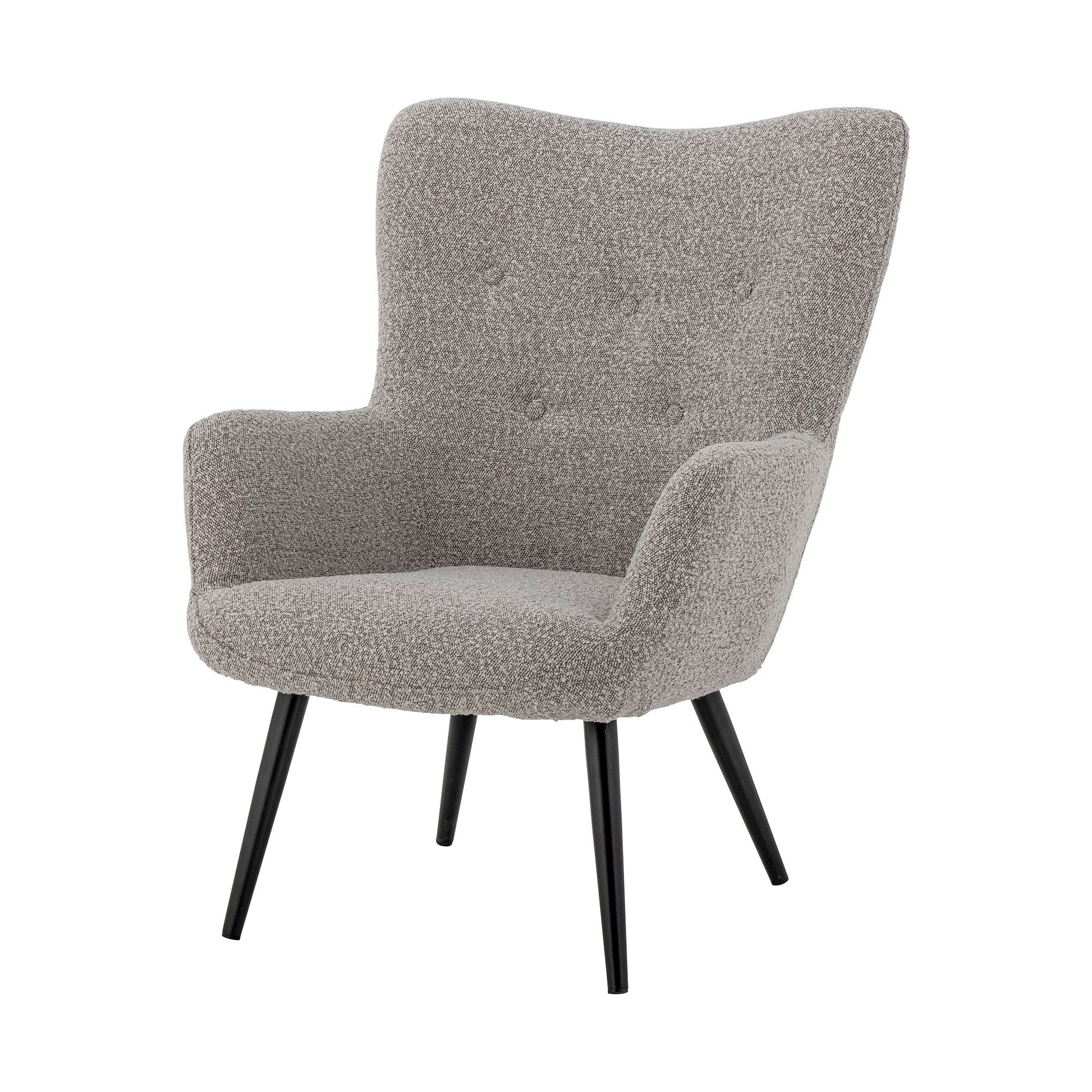 Bloomingville Perry Lounge Stol, Natur, Polyester