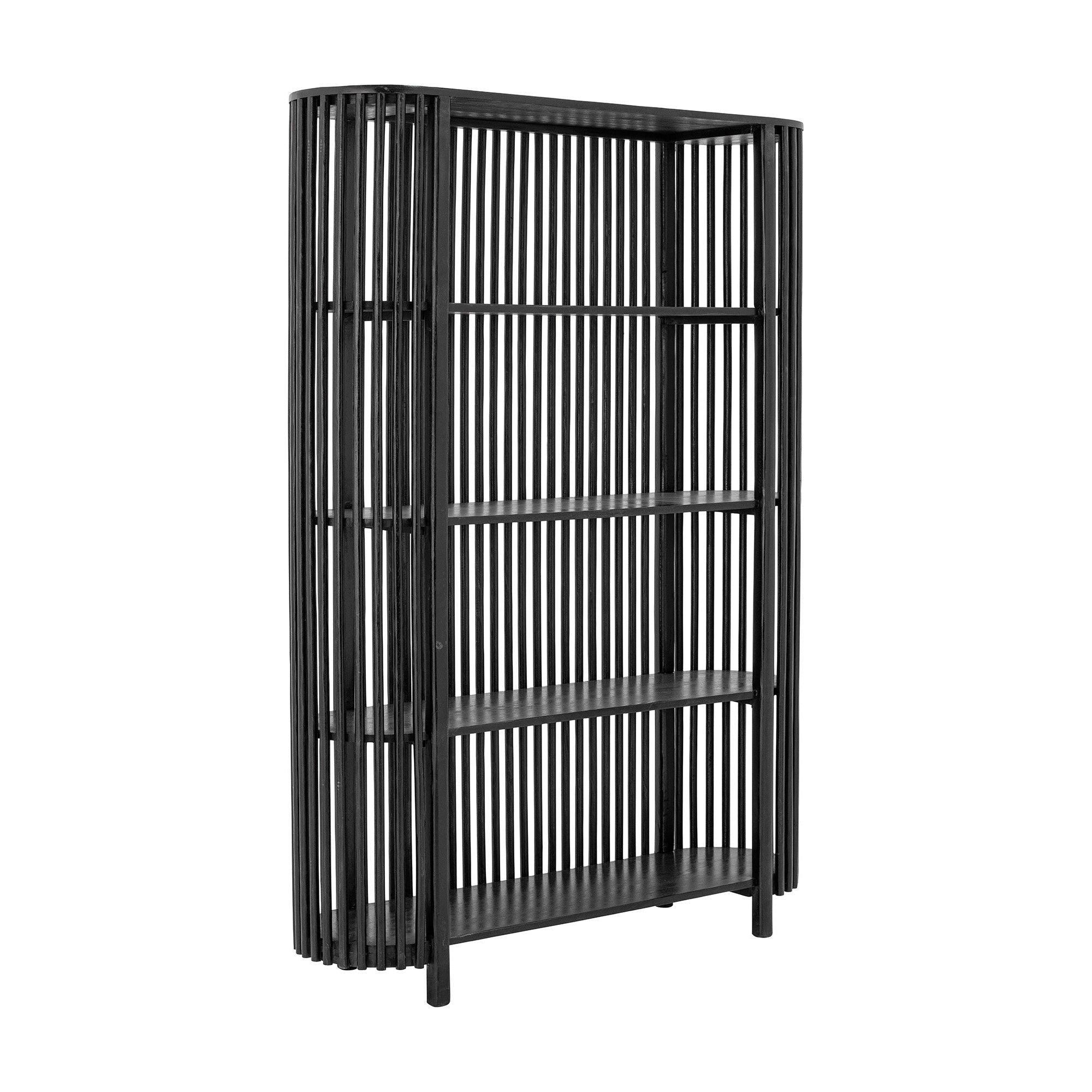 Creative Collection Sali Bokhylla, Svart, Mango