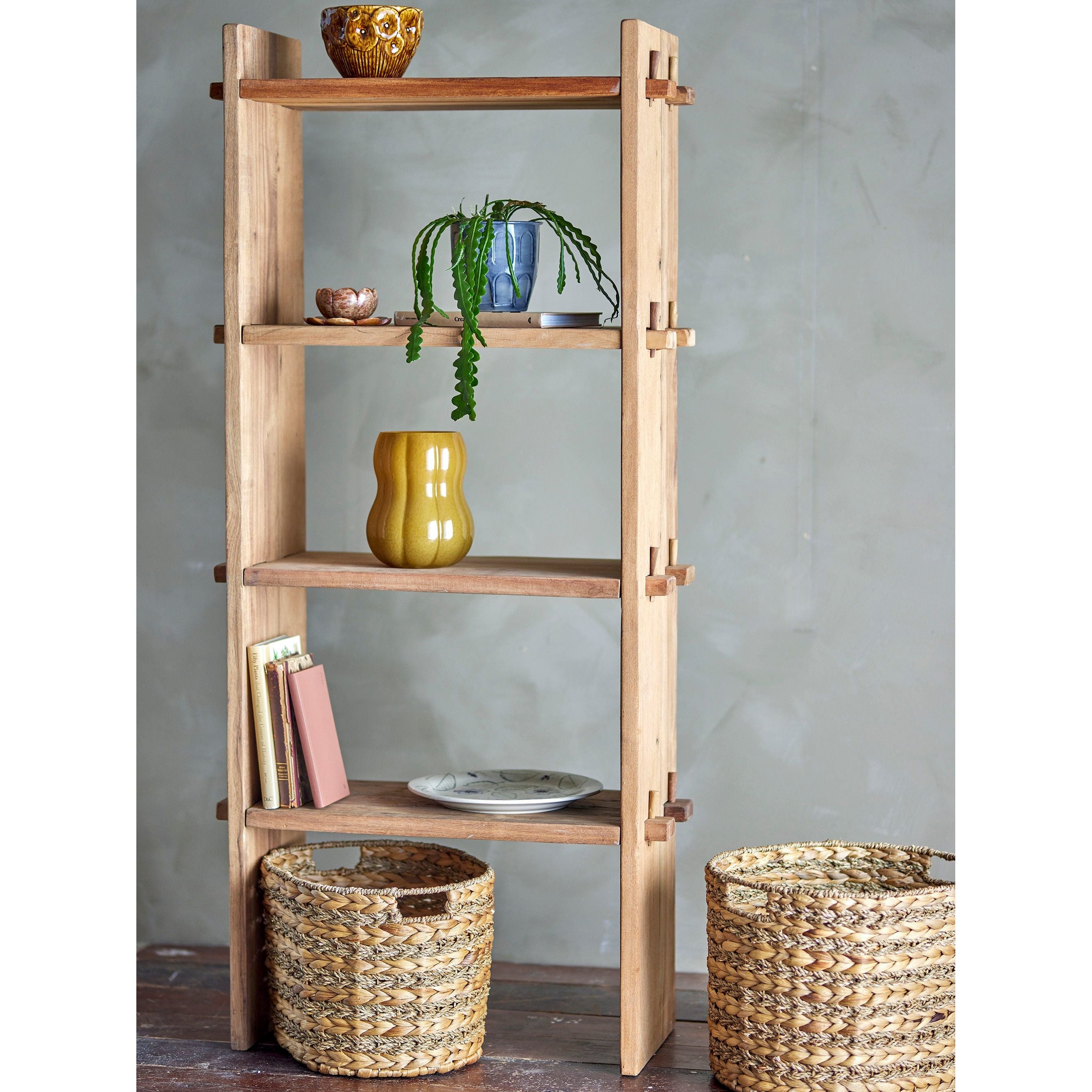 Creative Collection Duke Bokhylla, Brun, Återvunnet Trä