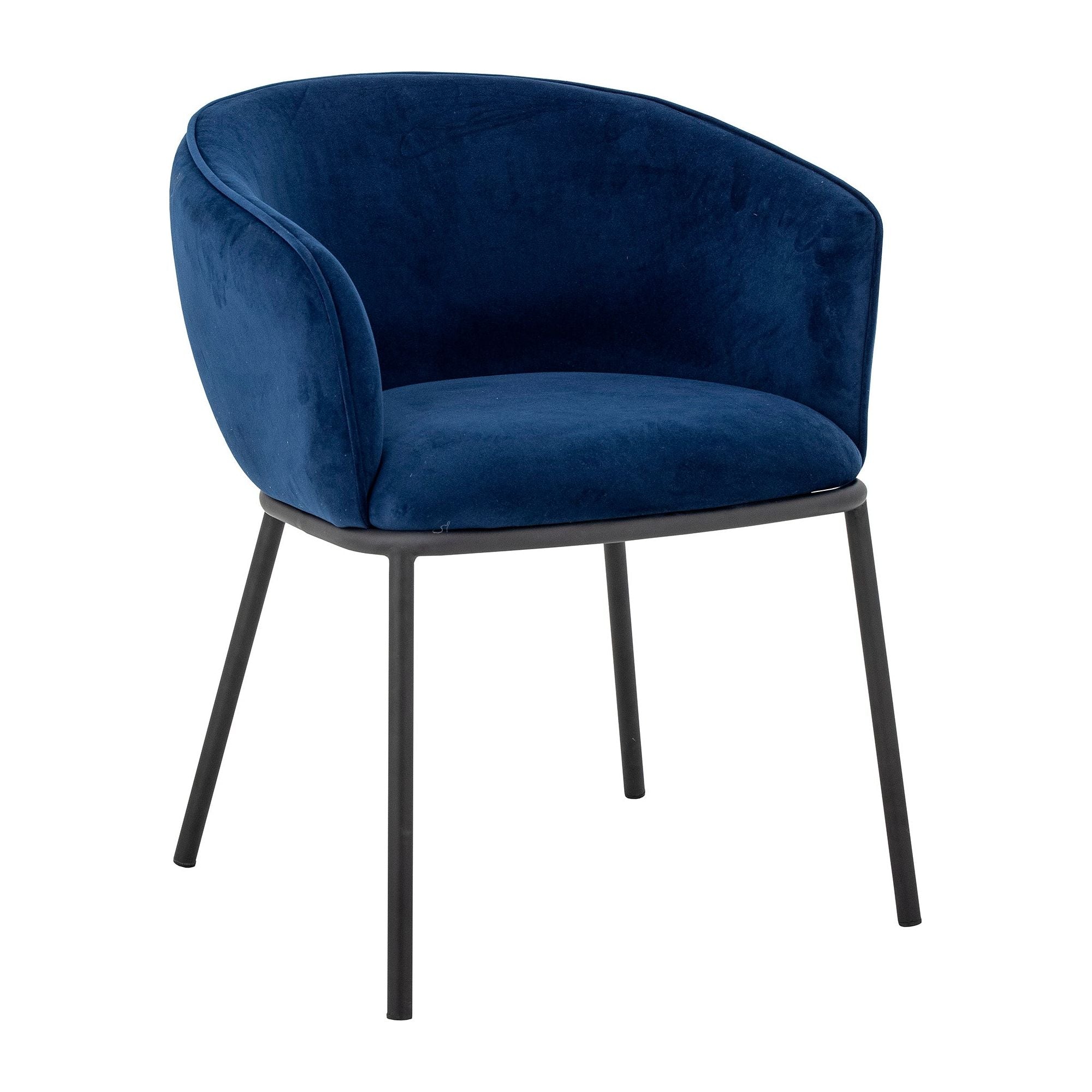 Bloomingville Cortone Matstol, Blå, Återvunnen Polyester