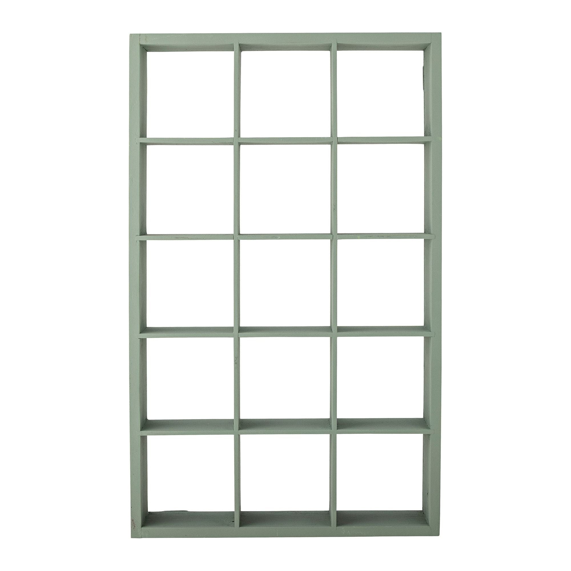 Creative Collection Preston Hylla, Grön, Furuwood