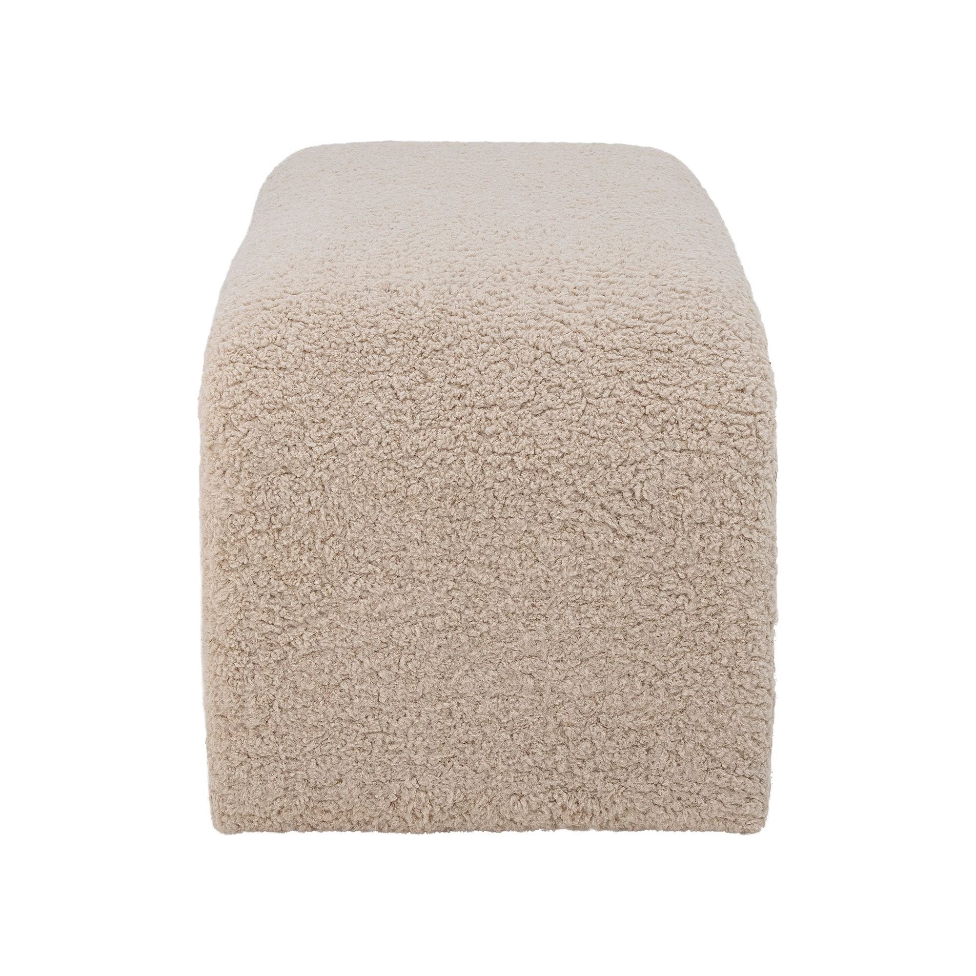 Bloomingville Bobbie Bänk, Natur, Polyester