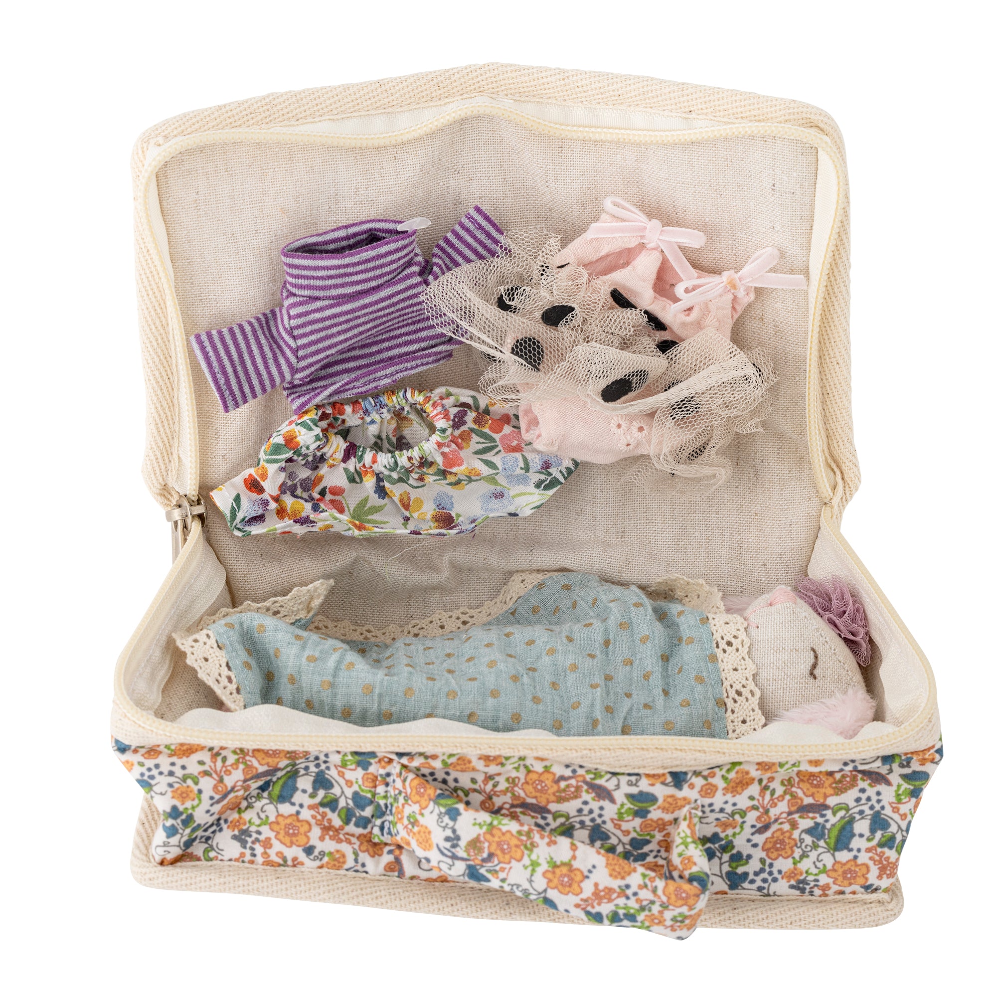 Bloomingville Mini Milly Docka, Flerfärgad, Polyester