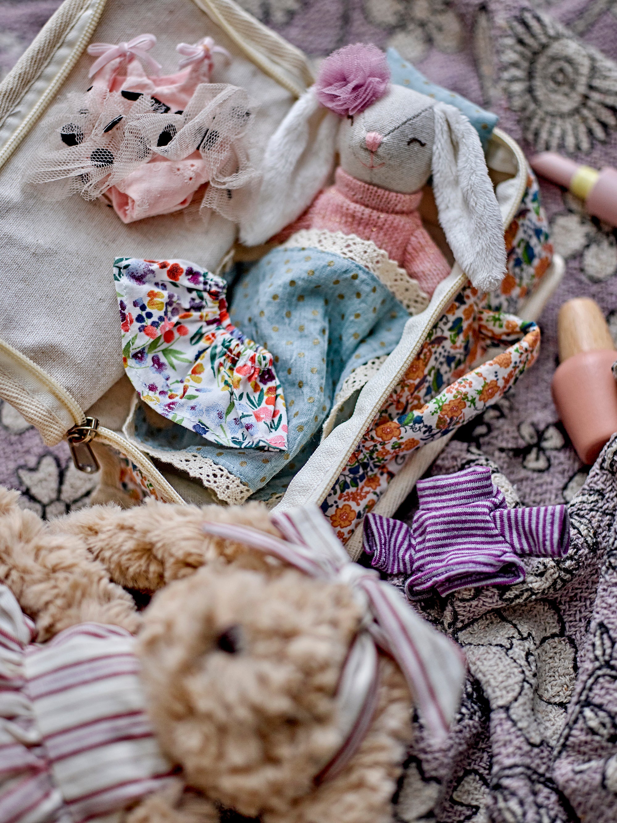 Bloomingville Mini Milly Docka, Flerfärgad, Polyester