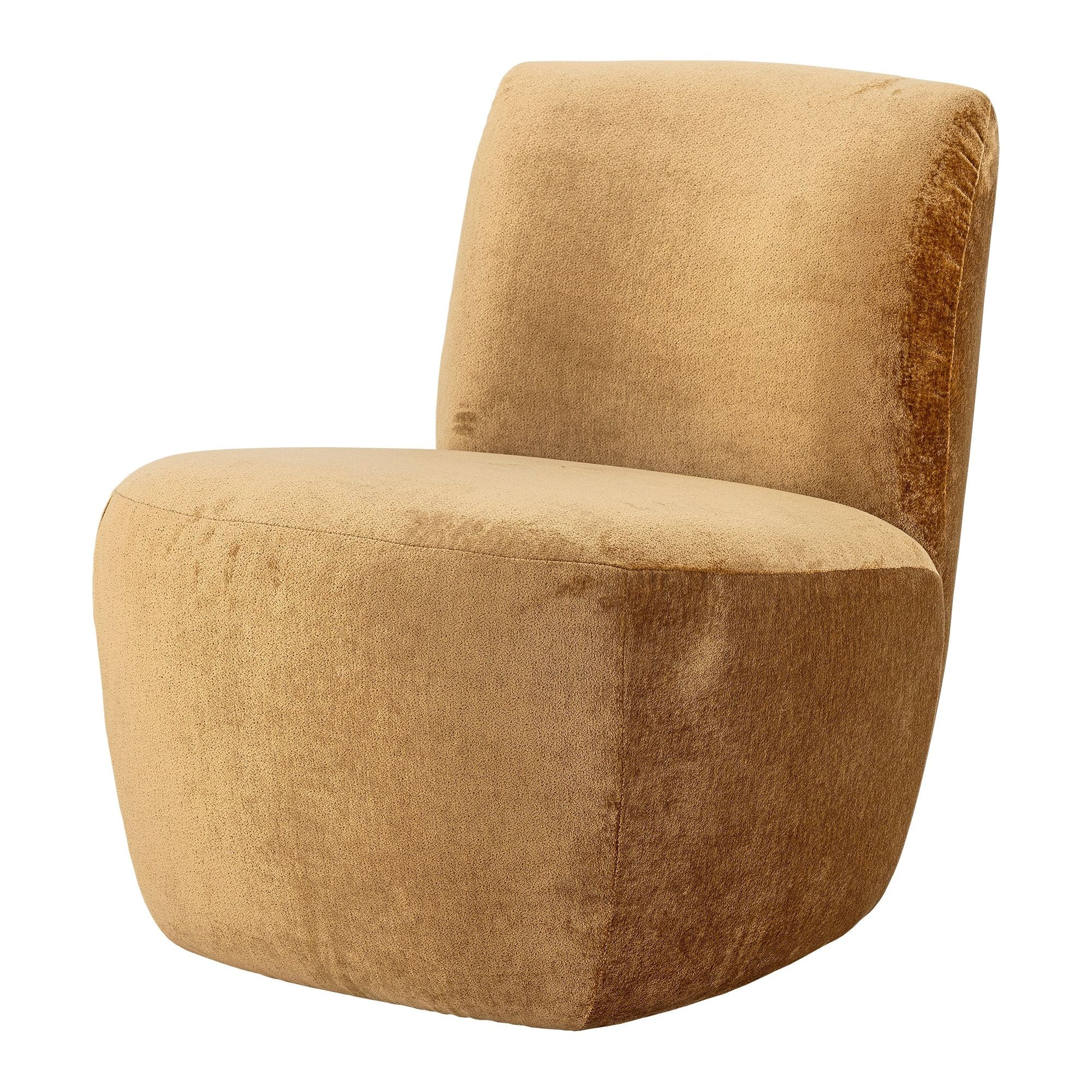 Creative Collection Almonde Loungestol, Brun, Polyester