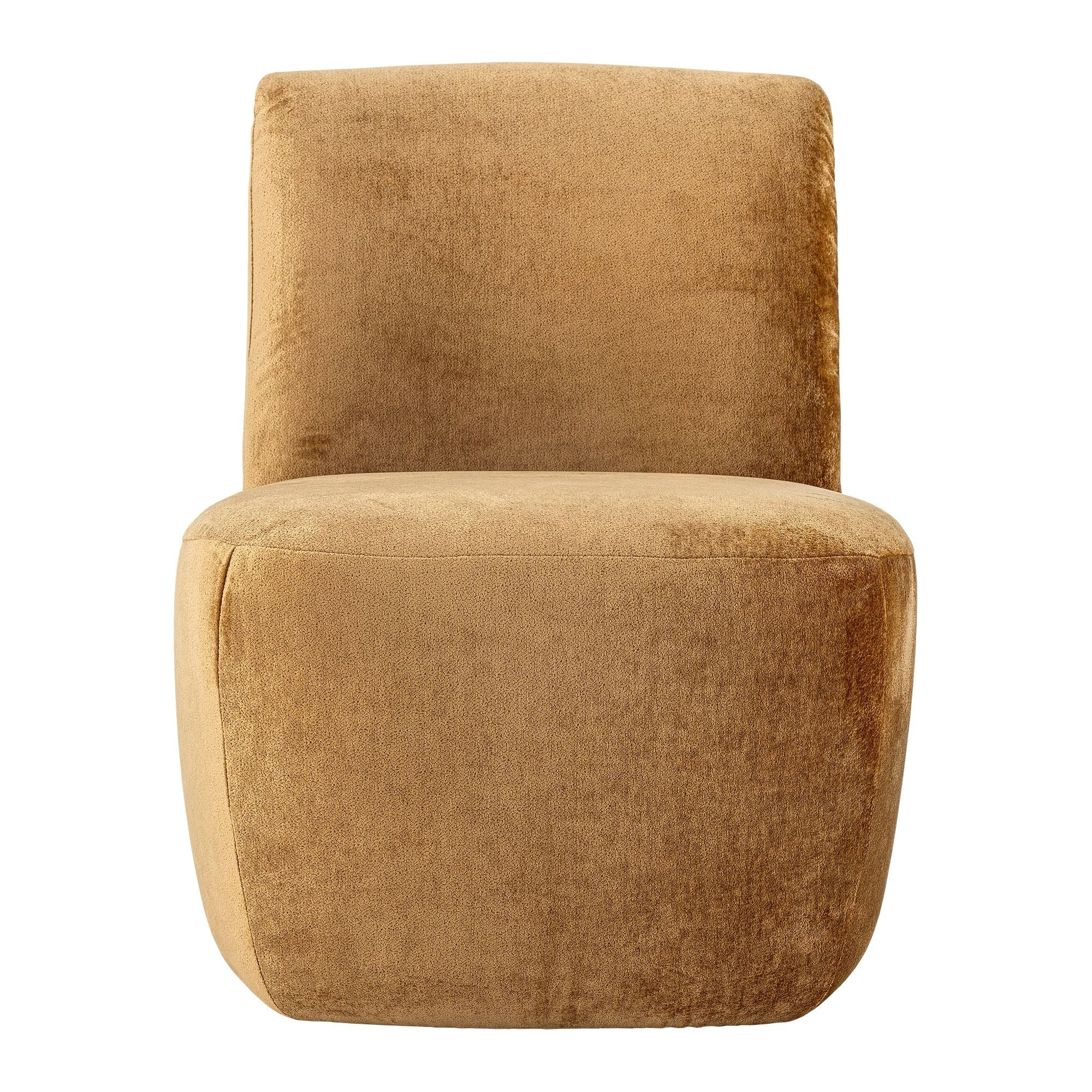 Creative Collection Almonde Loungestol, Brun, Polyester