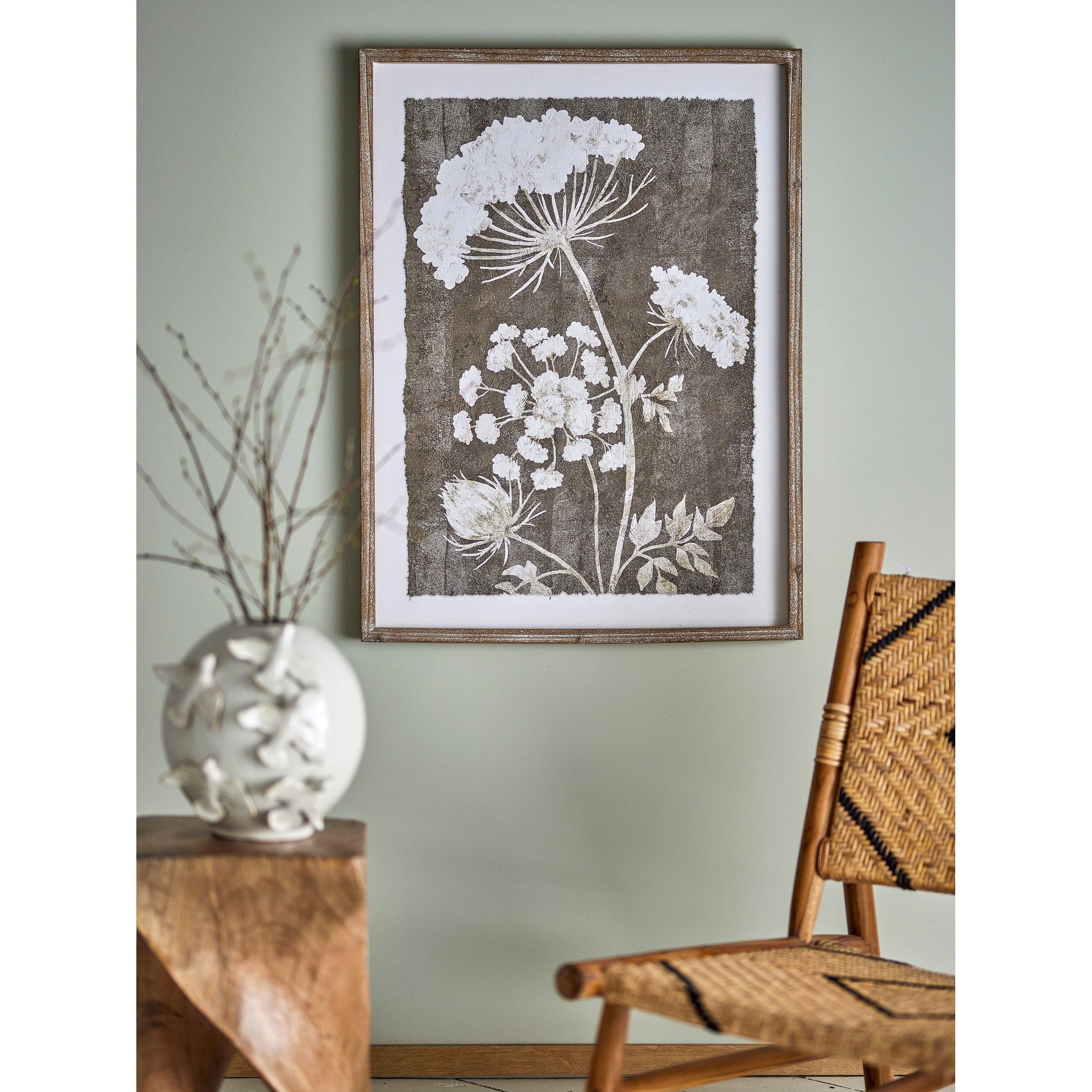 Creative Collection Annis Illustration med Ram, Natur, Furu trä