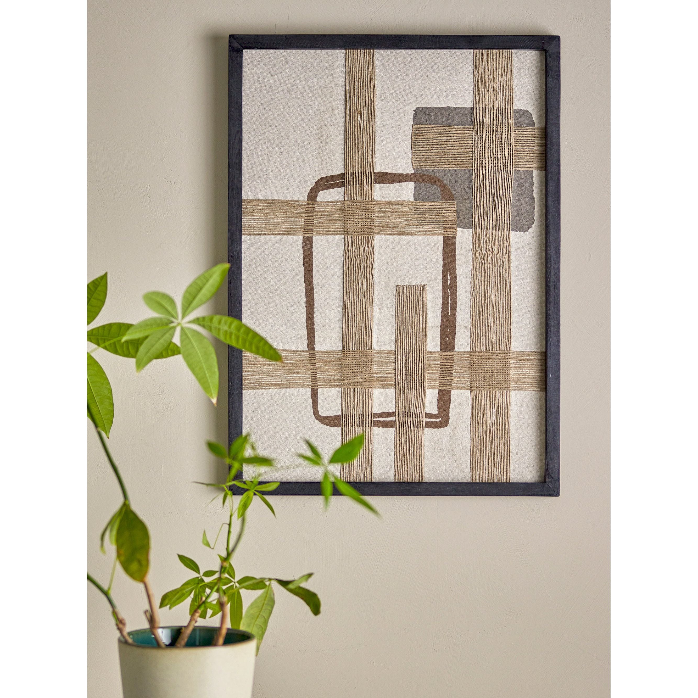 Bloomingville Bie Väggdekoration, Brun, Bomull