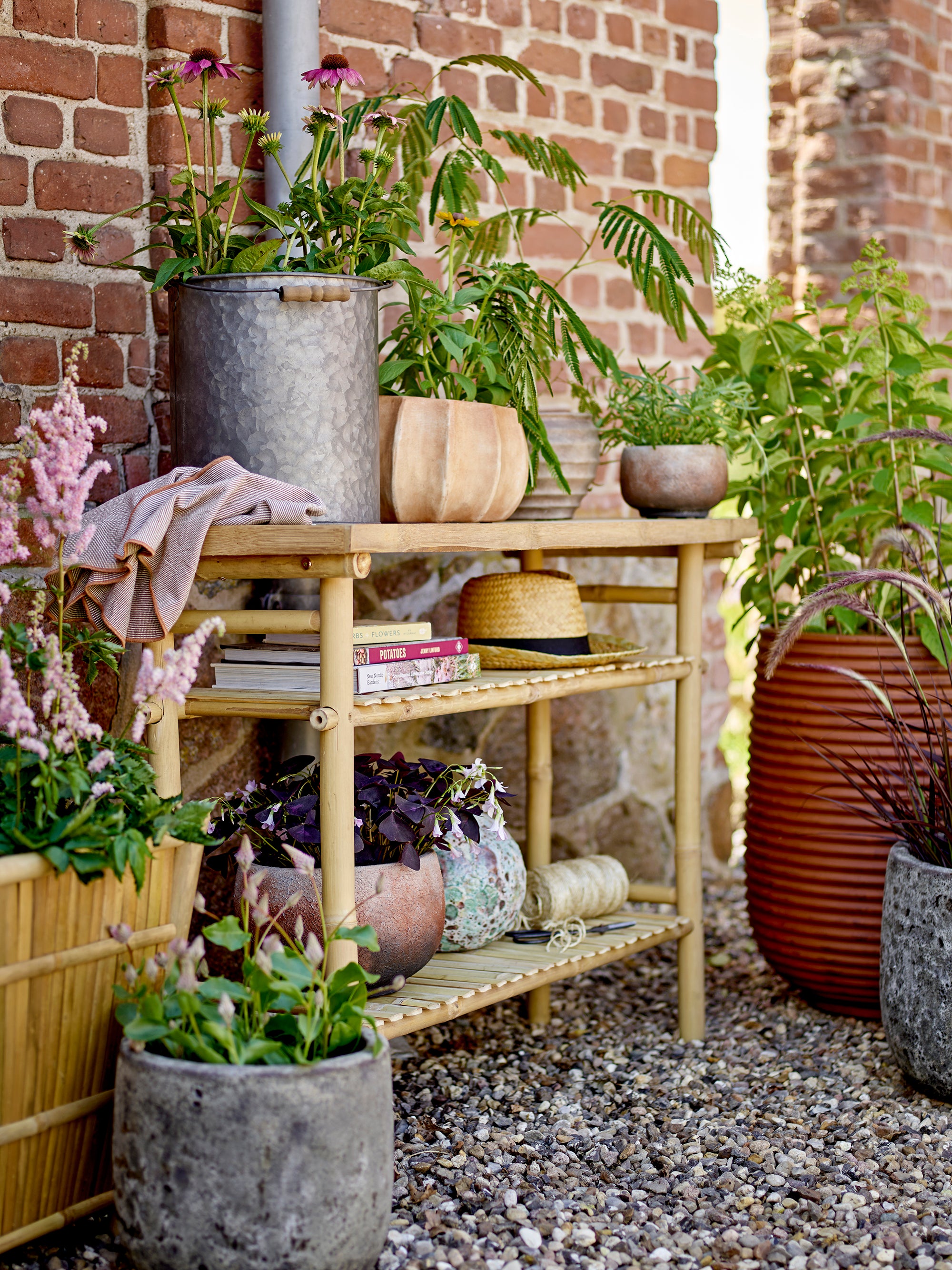 Bloomingville Sole Sidobord, Natur, Bambus