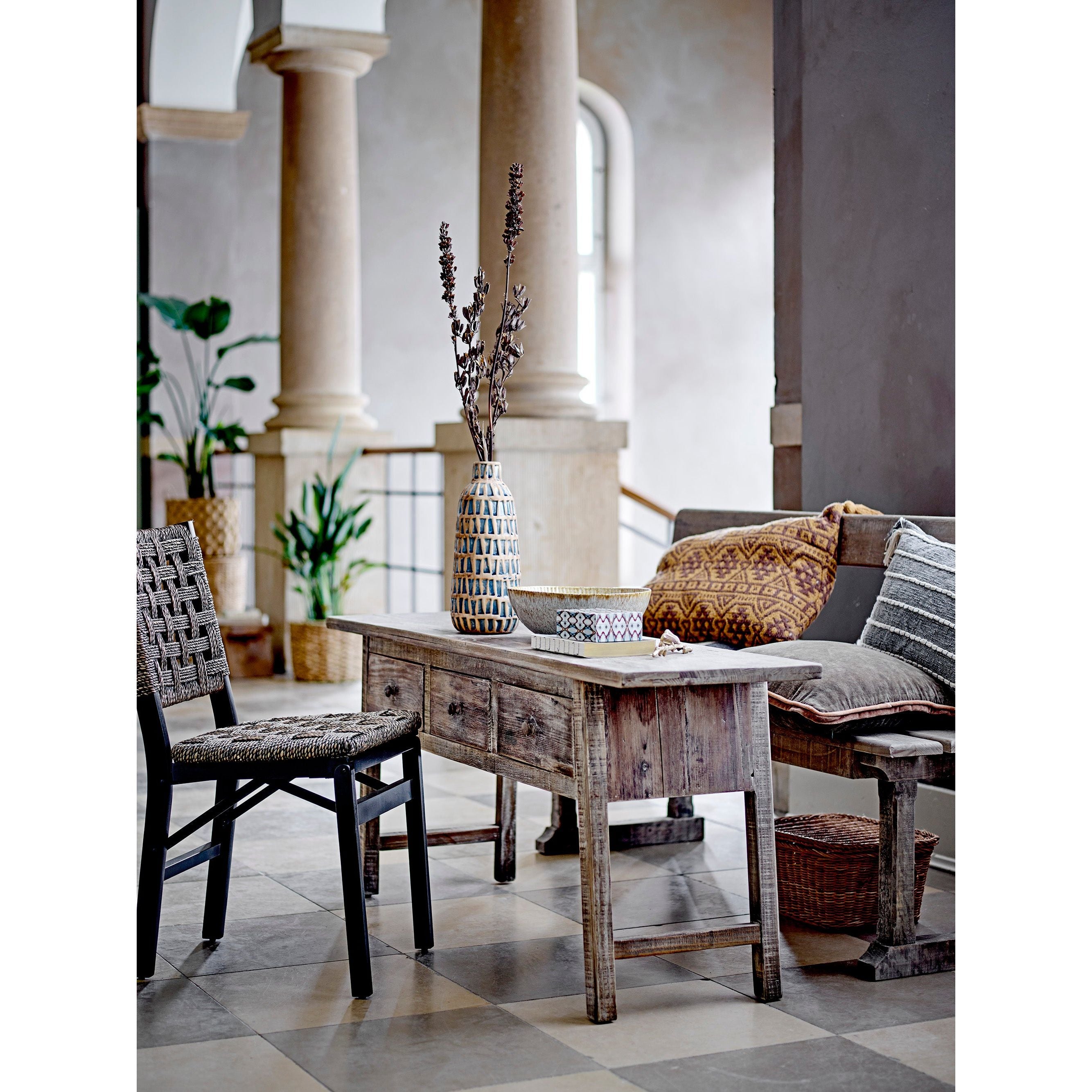 Creative Collection Lyla Kudde, Brun, Återvunnen Bomull