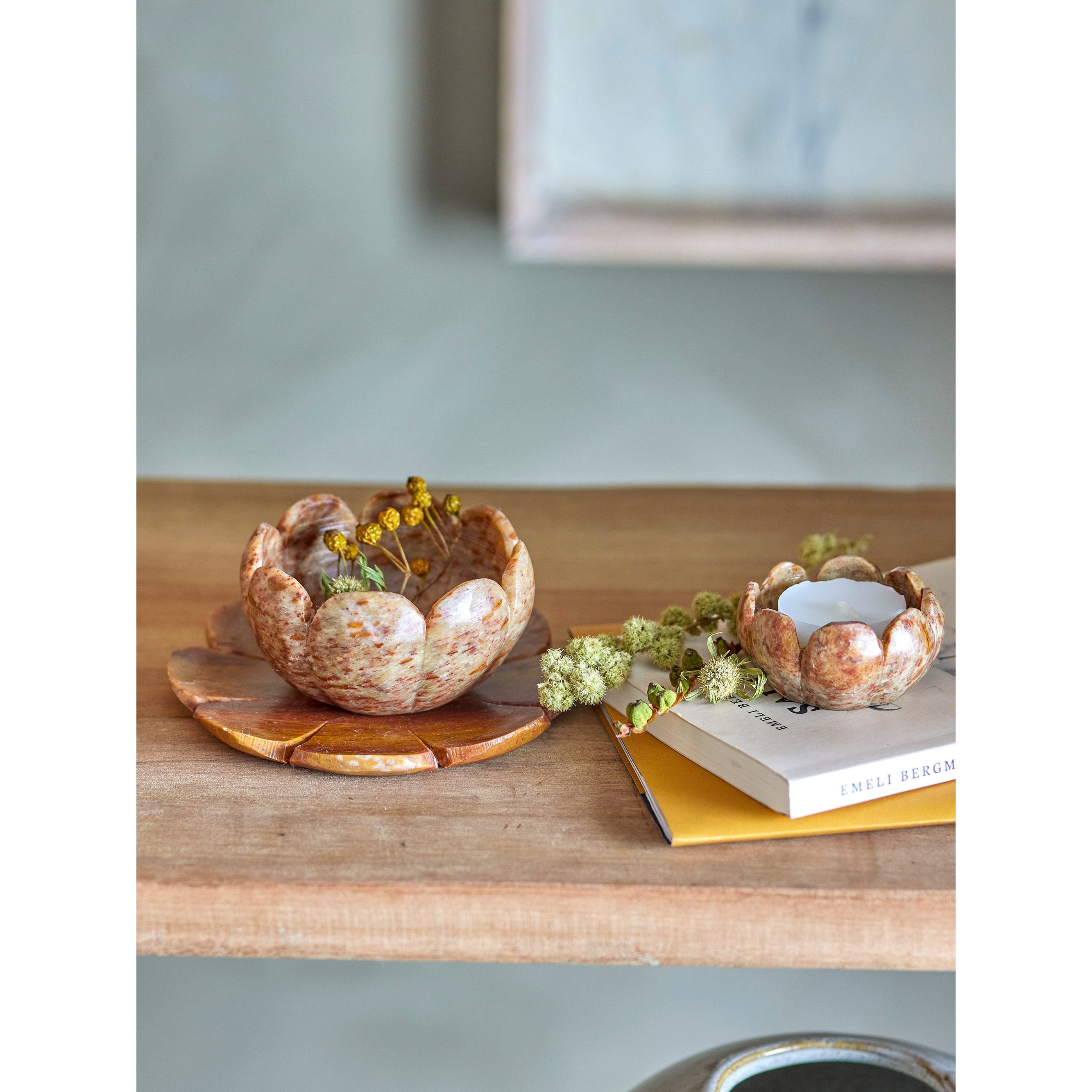 Creative Collection Reiko Votiv, Brun, Marmor