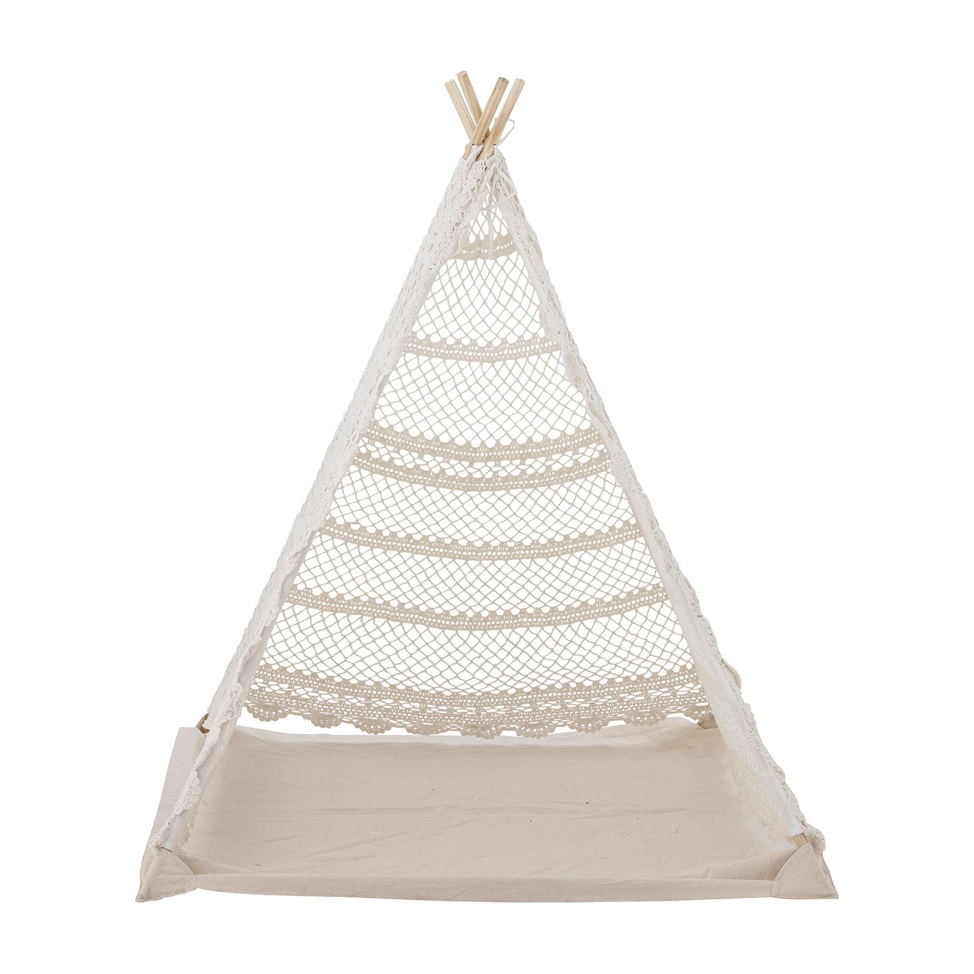 Bloomingville Mini Herle Barnens Tipi, Natur, Bomull