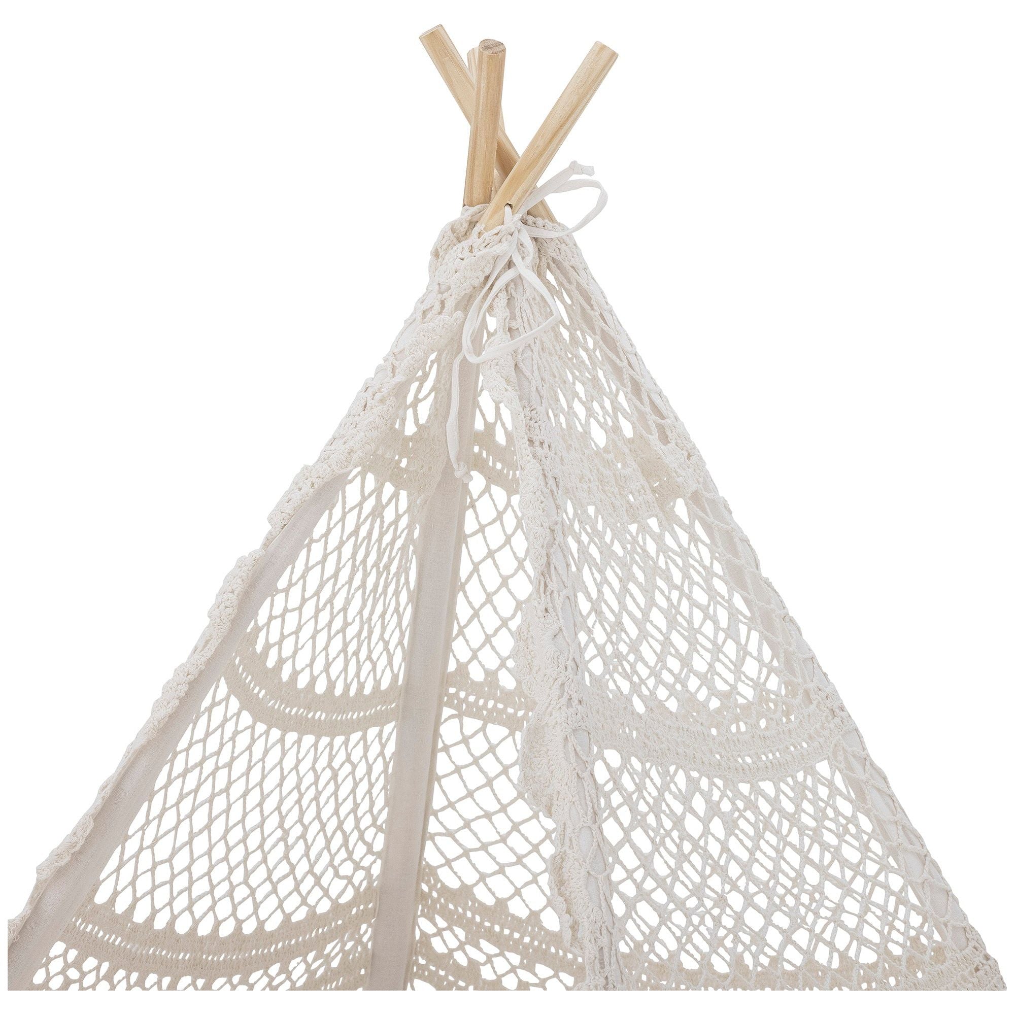 Bloomingville Mini Herle Barnens Tipi, Natur, Bomull