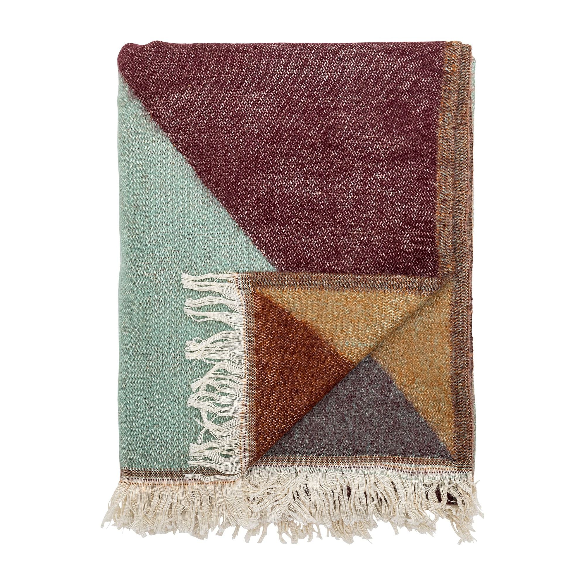 tBloomingville Ara Pläd, Röd, Akryl