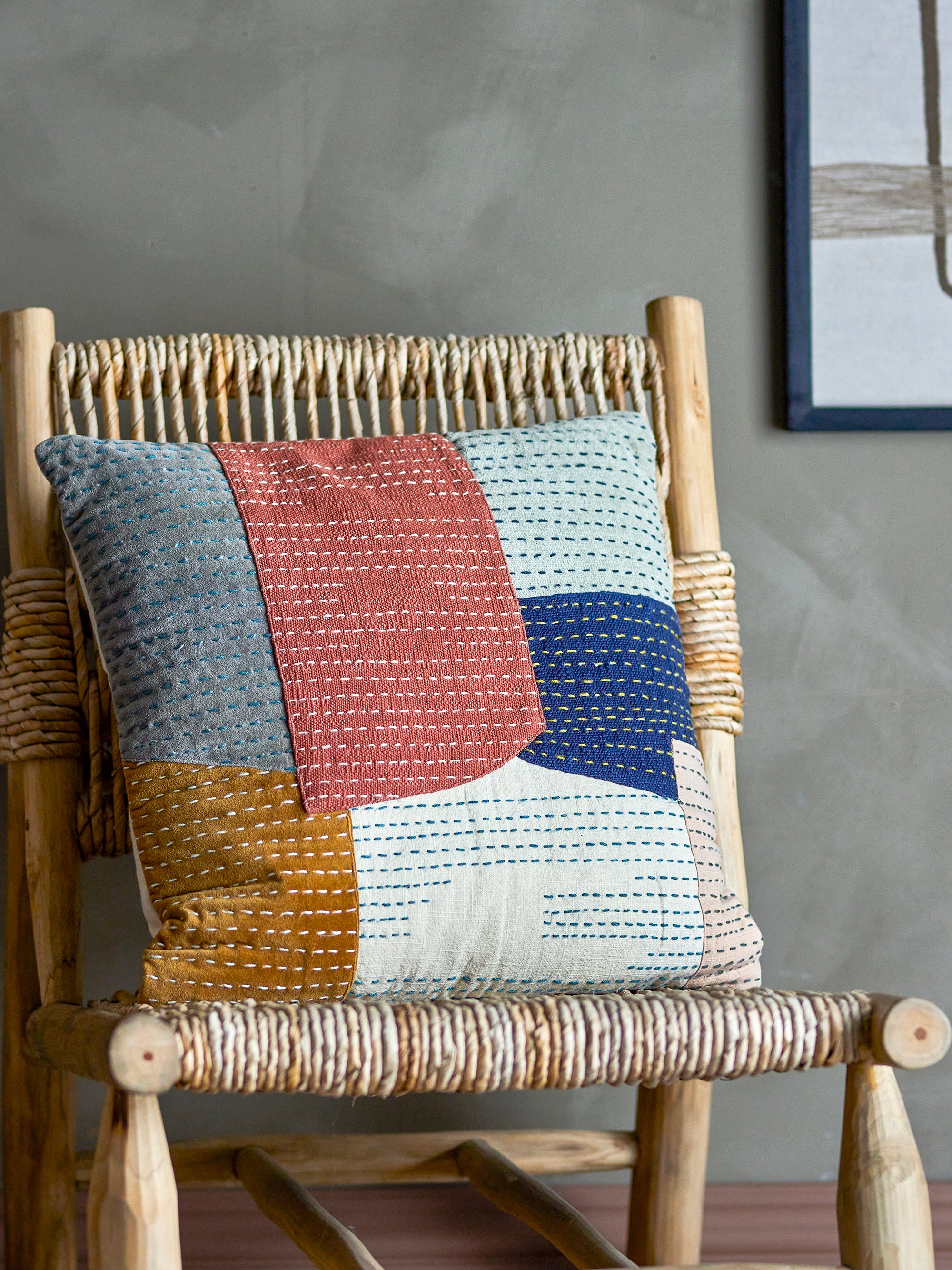 Bloomingville Montanaro Kuddfodral, Multi, Bomull