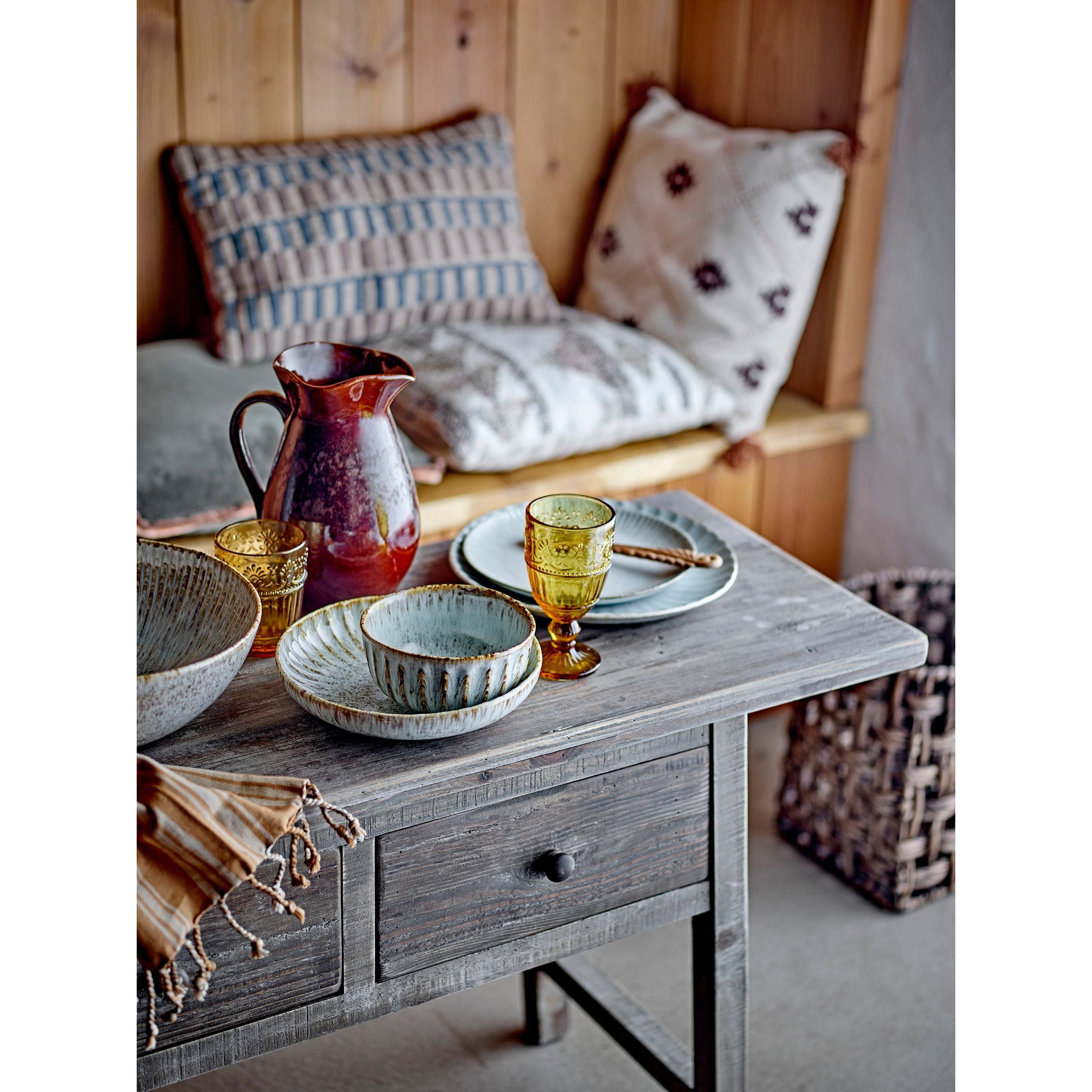 Creative Collection Fleur Tallrik, Natur, Stengods