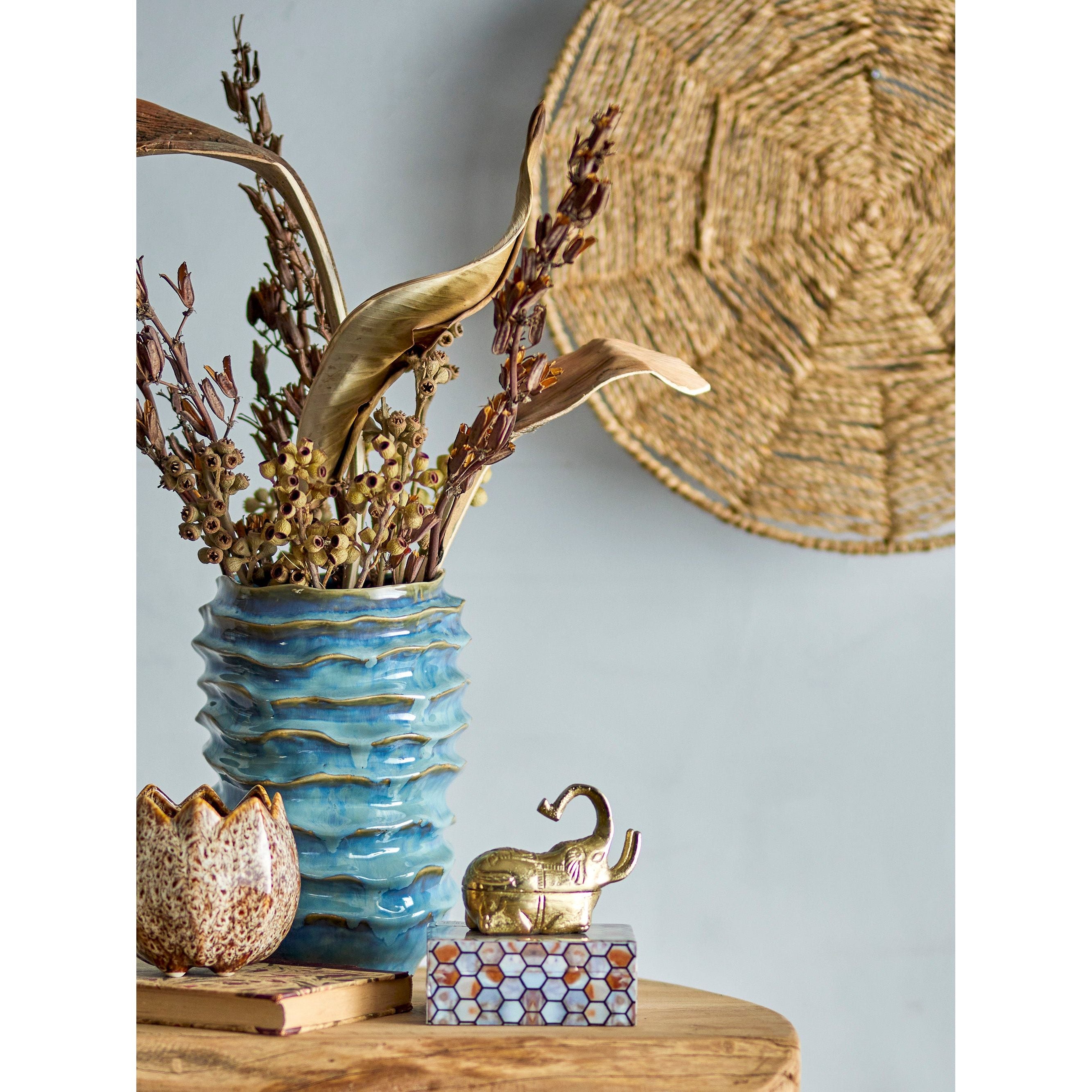 Creative Collection Domino Box med Lock, Brun, Resin