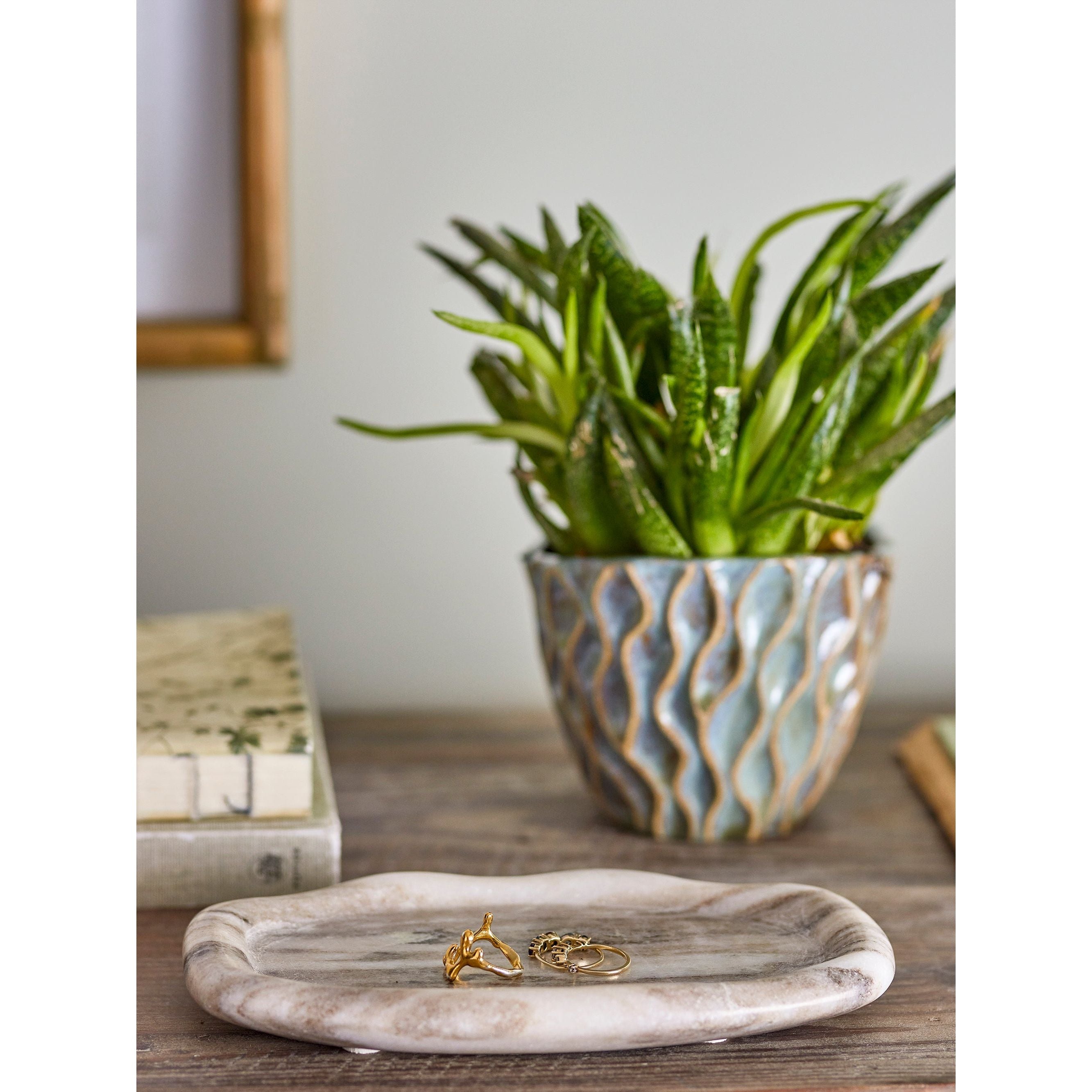 Bloomingville Creative Collection Izumi Bricka, Natur, Marmor