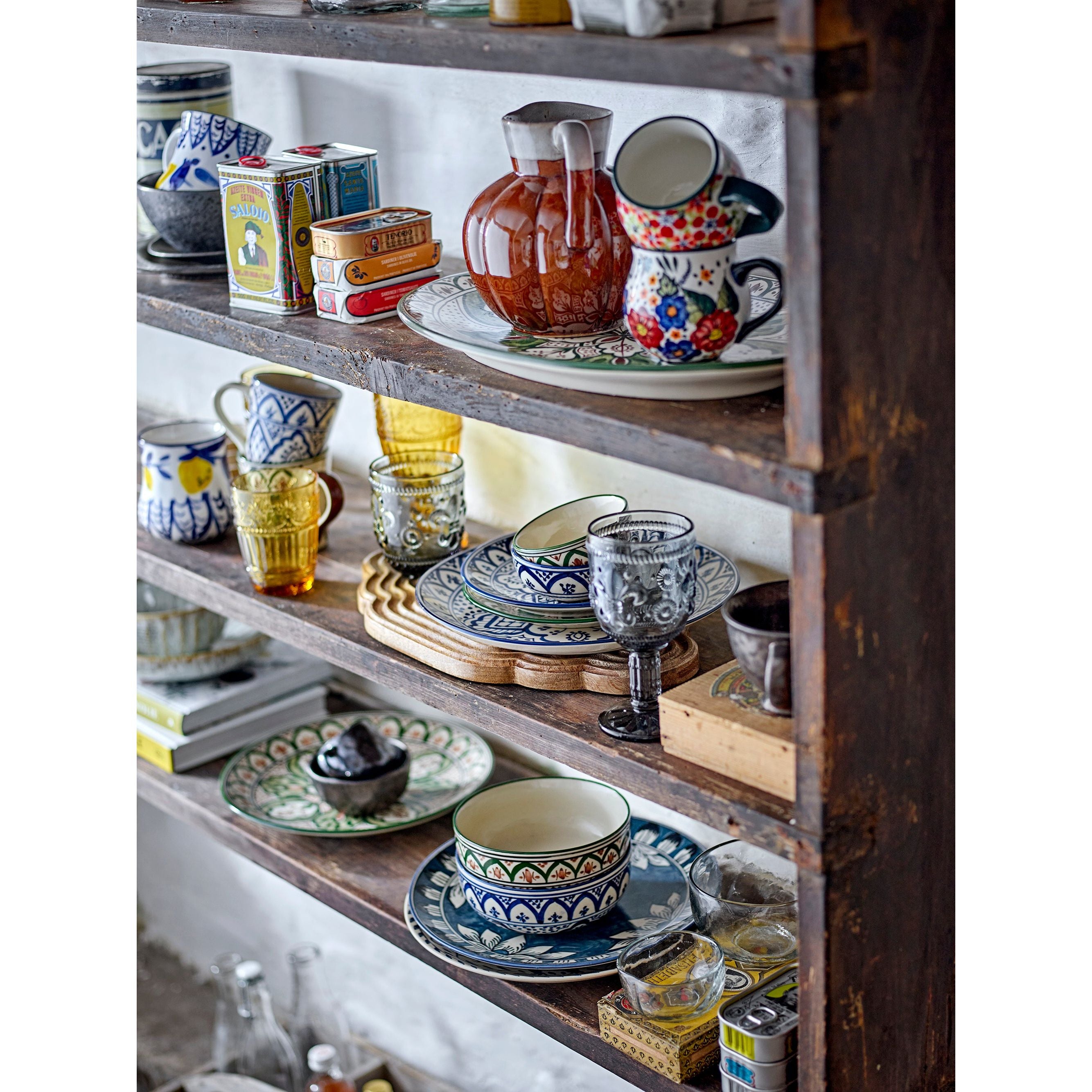 Creative Collection Karlie Skål, Grön, Stengods