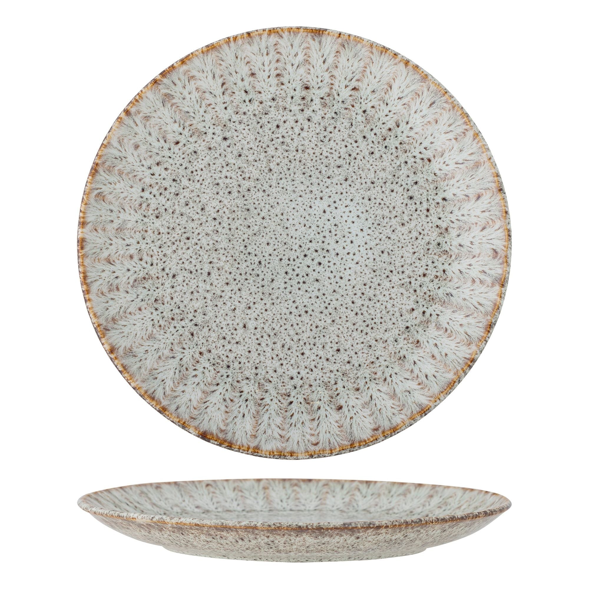 Creative Collection Fleur Tallrik, Natur, Stengods