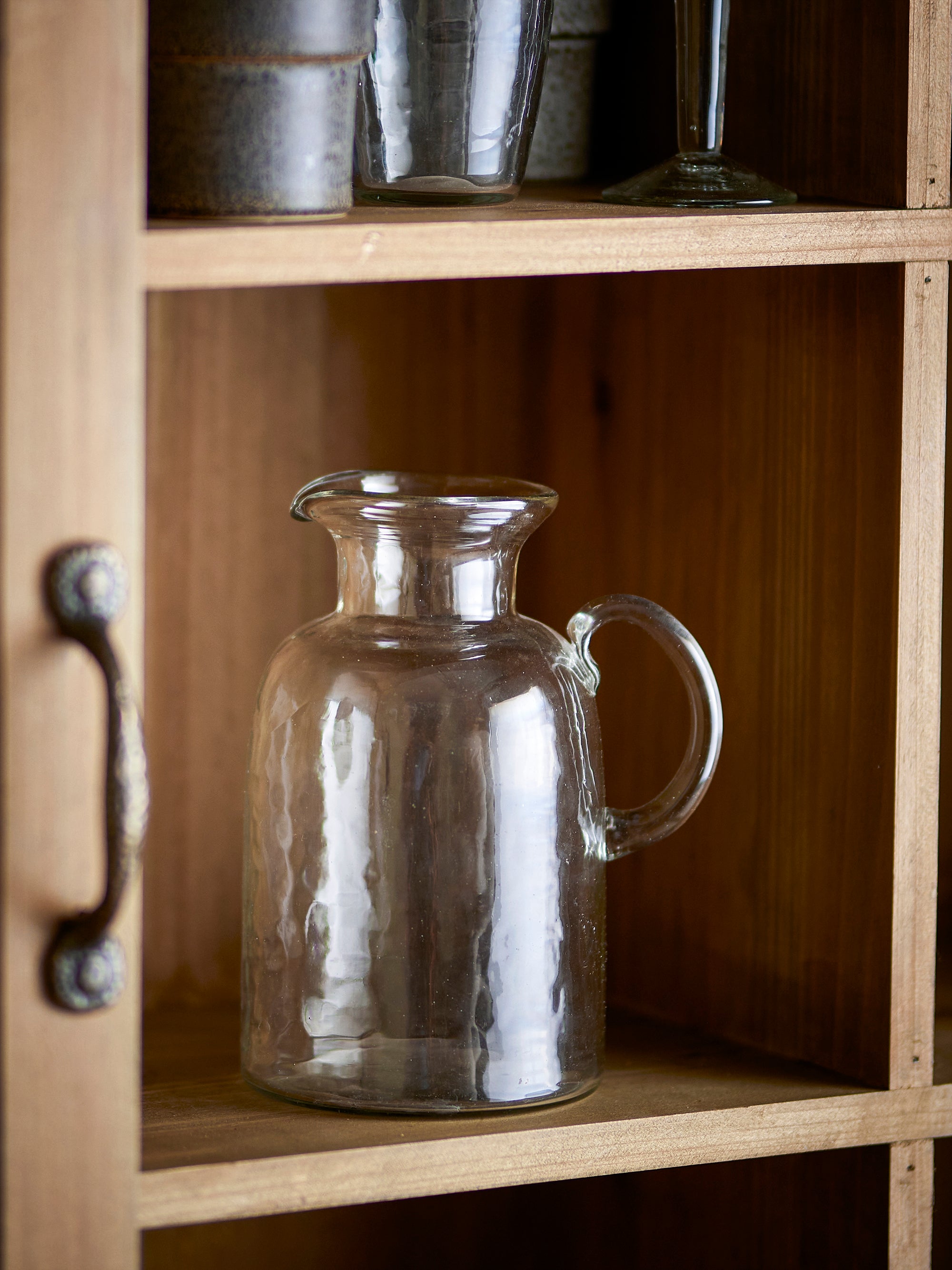 Bloomingville Asha Karaff, Klar, Återvunnet Glas