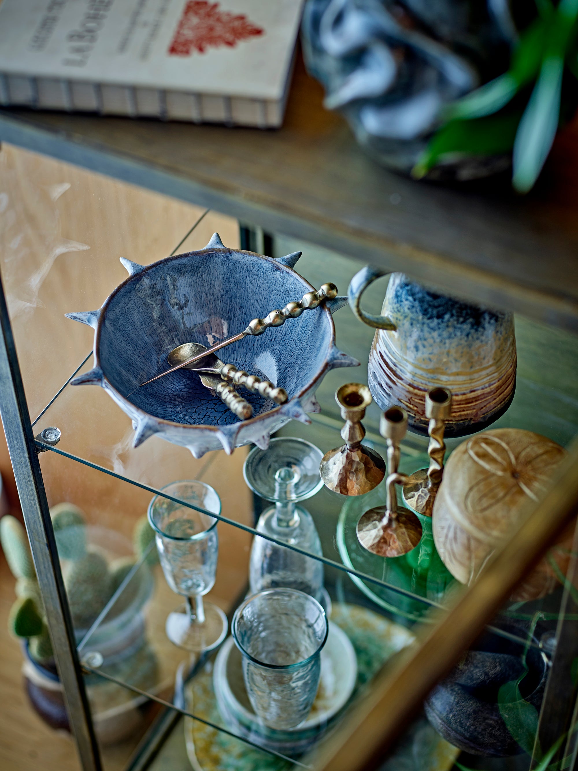 Bloomingville Asha Dricksglas, Klarglas, Återvunnet Glas