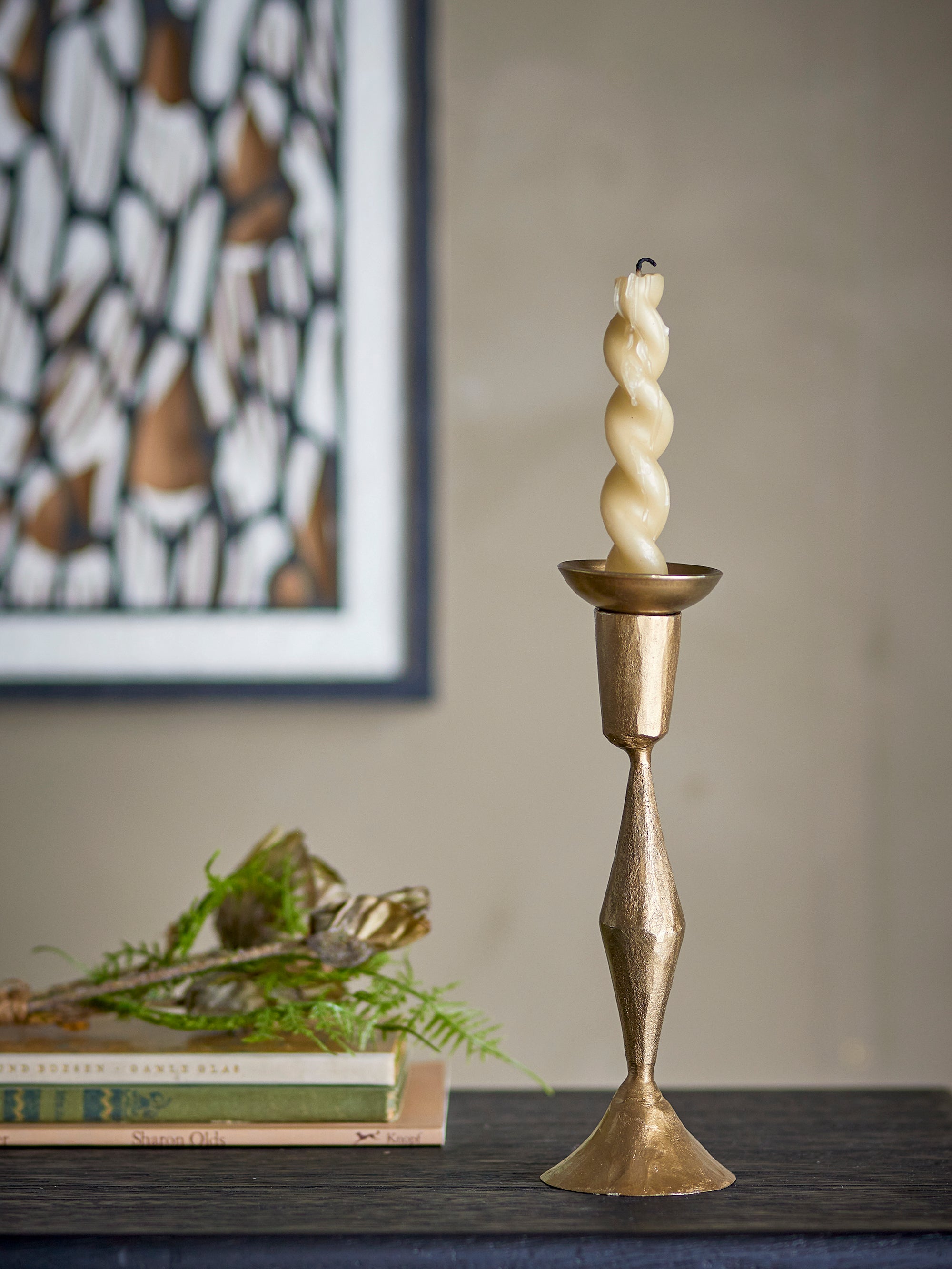 Bloomingville Fargo Ljusmanschett, Guld, Metall