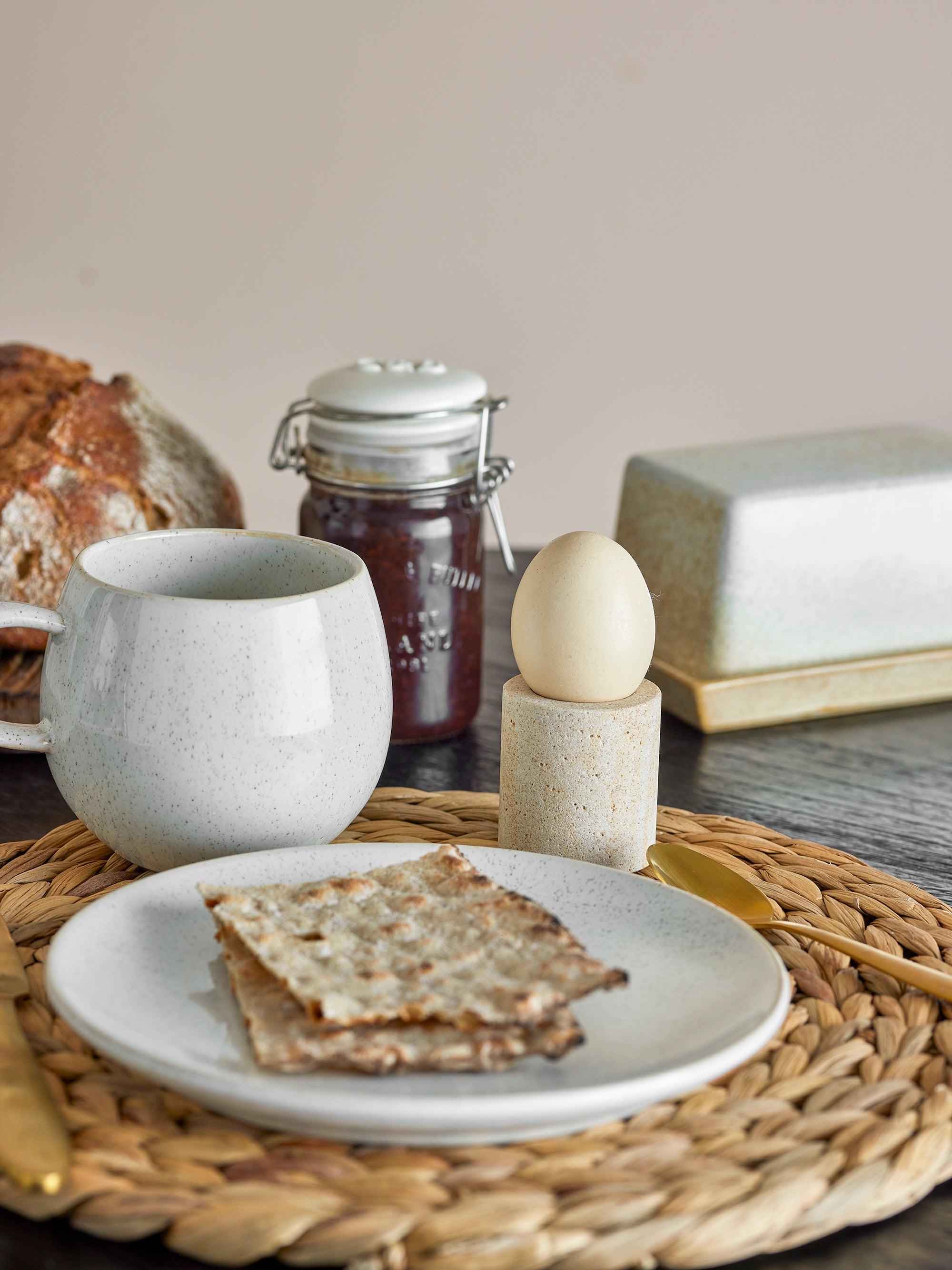 Bloomingville Kokui Burk, Natur, Marmor