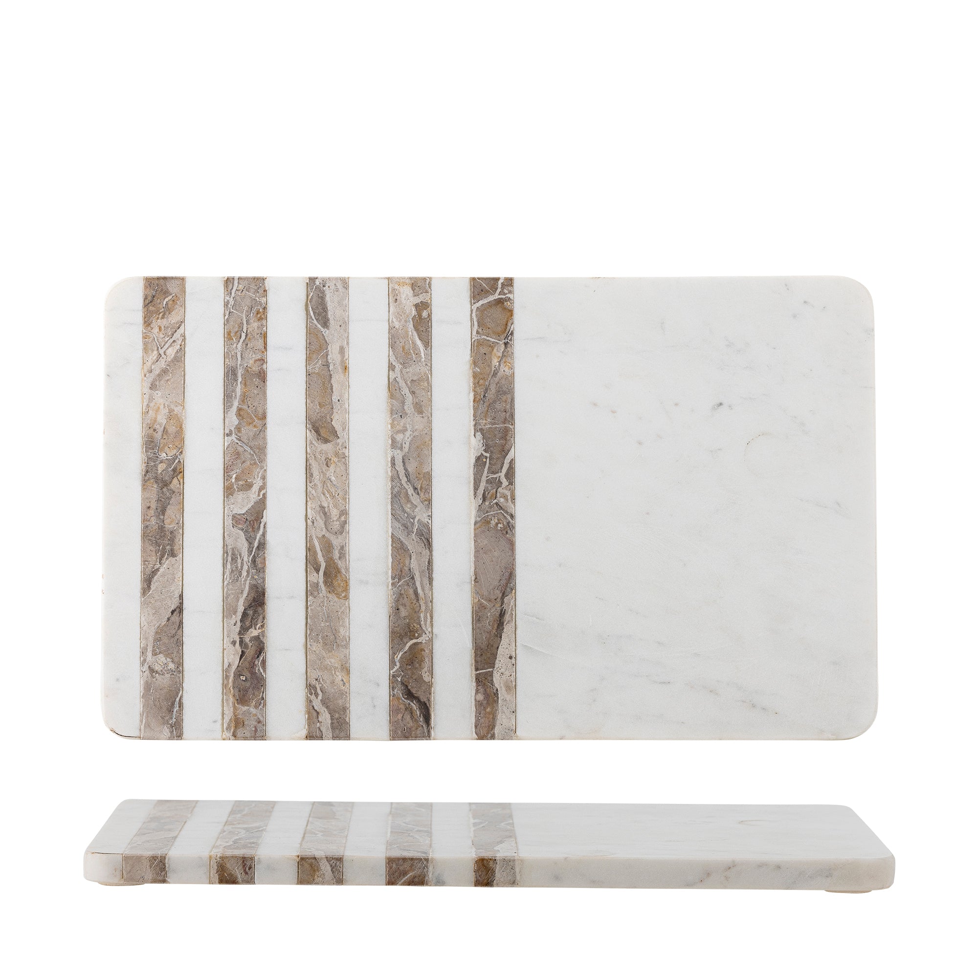 Bloomingville Novelle Skärbräda, Vit, Marmor