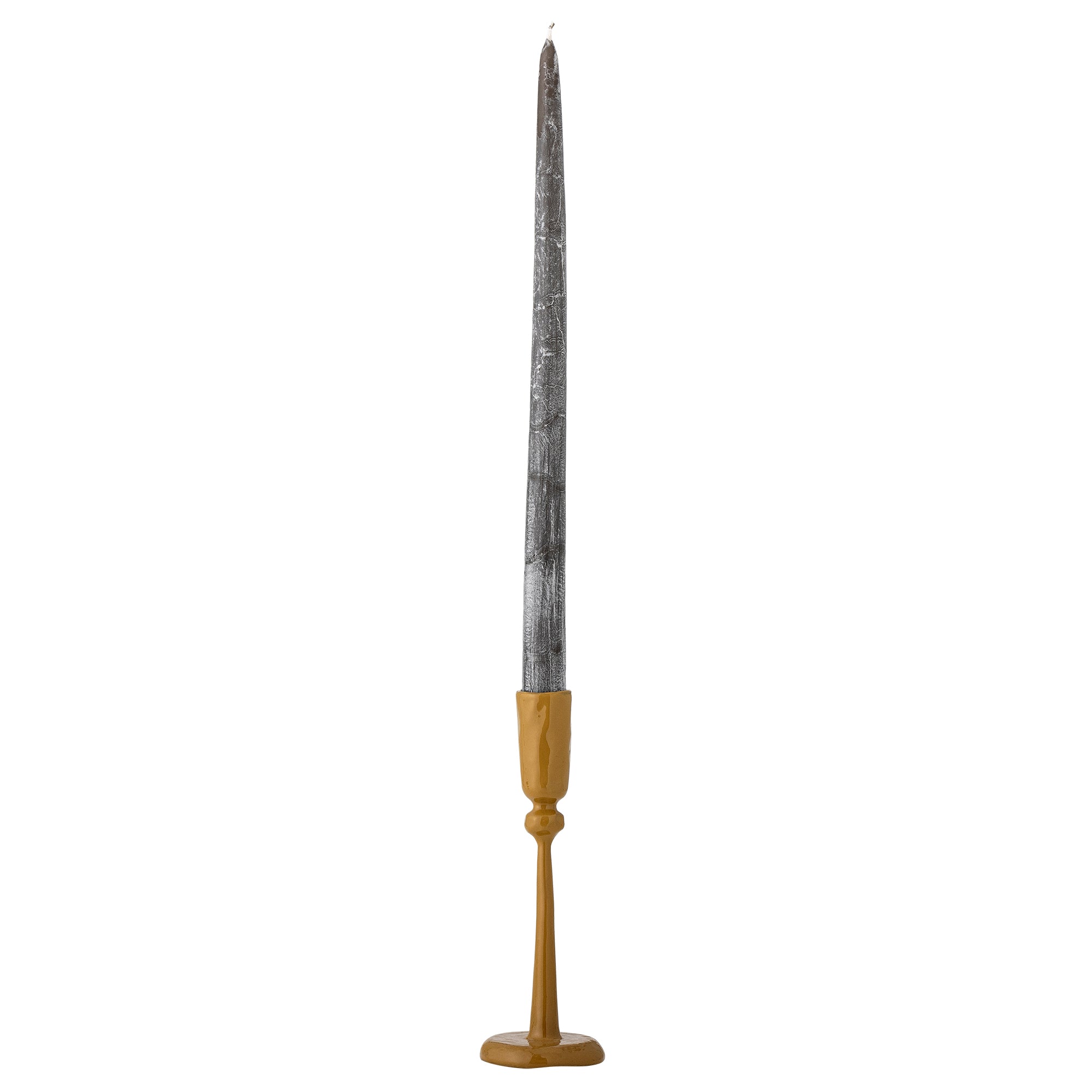Bloomingville Eber Ljusstake, Gul, Metall