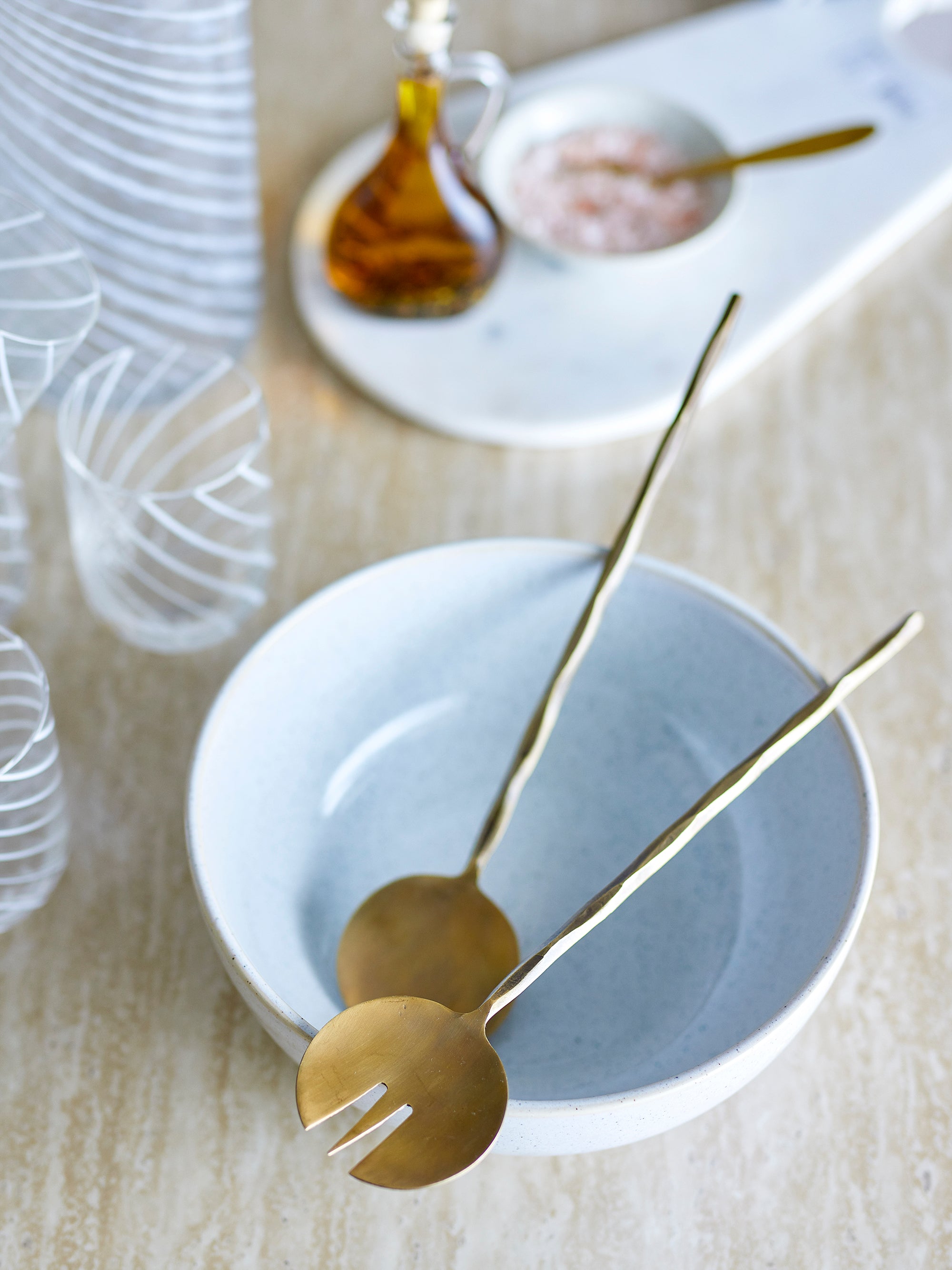 Bloomingville Gaith Salladsbestick, Mässing, Mässing