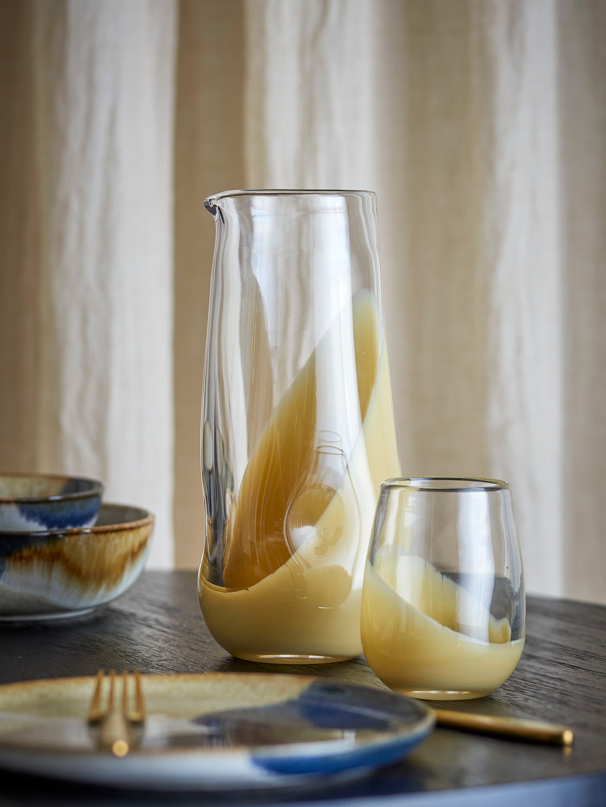 Bloomingville Ballard Dricksglas, Natur, Glas