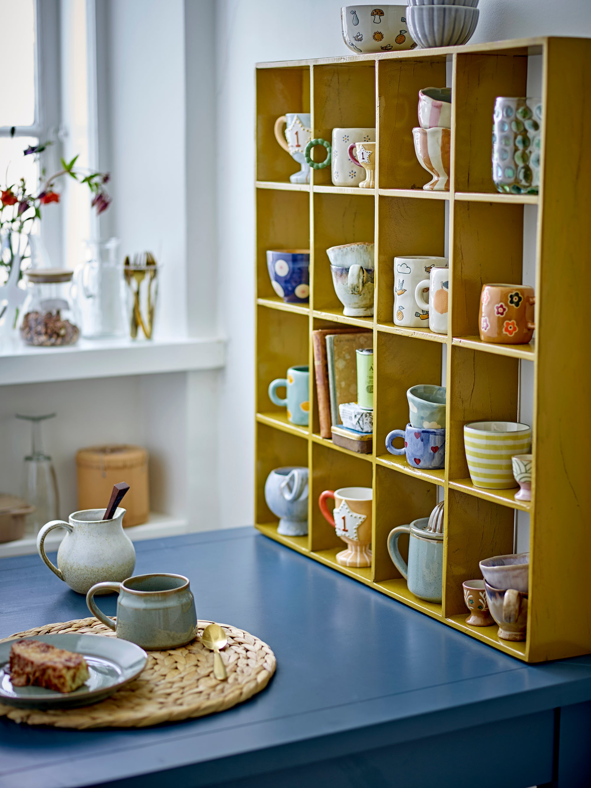 Bloomingville Paula Mjölkkanna, Natur, Stengods