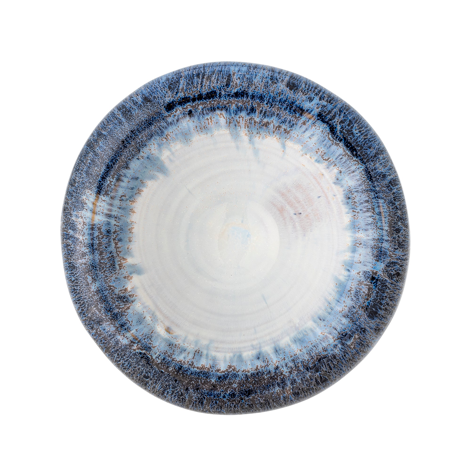 Bloomingville Finna Skål, Blå, Stengods