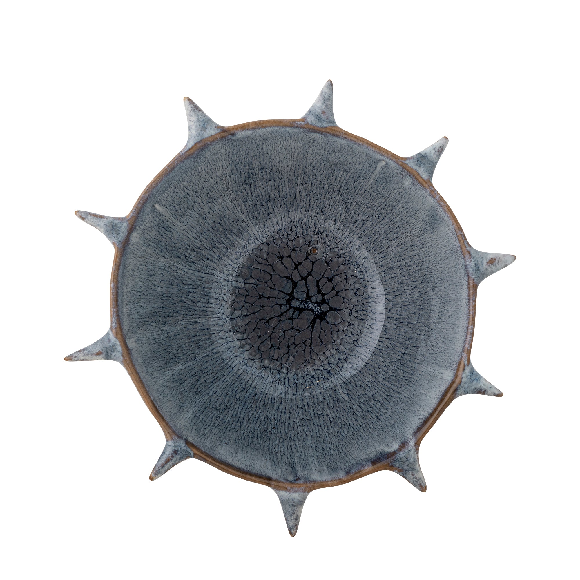 Bloomingville Edie Skål, Blå, Stengods