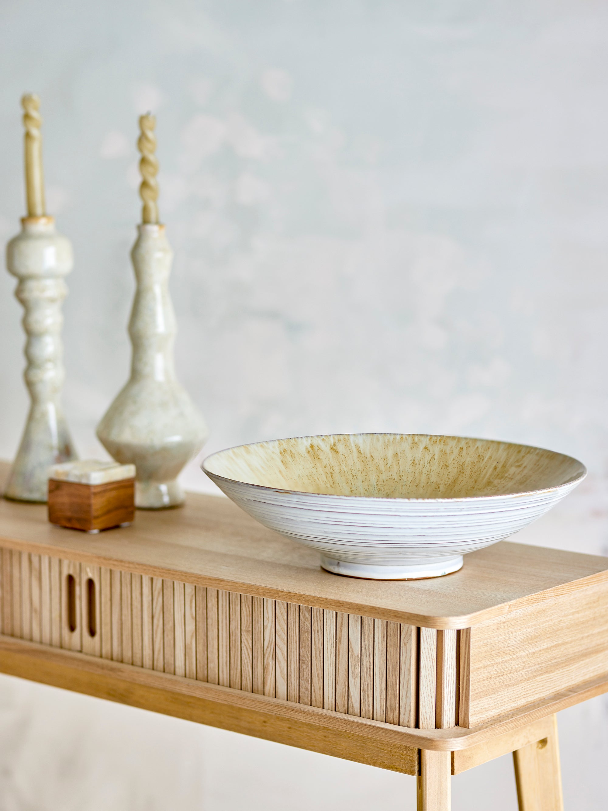 Bloomingville Saskia Skål, Natur, Stengods