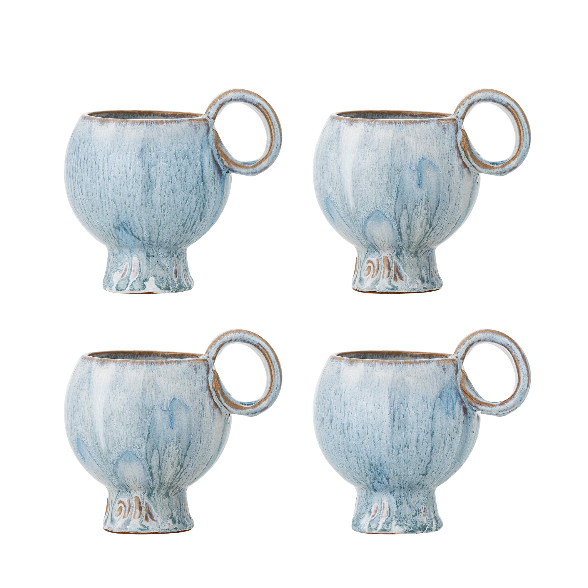 Bloomingville Avonlea Kopp, Blå, Stengods