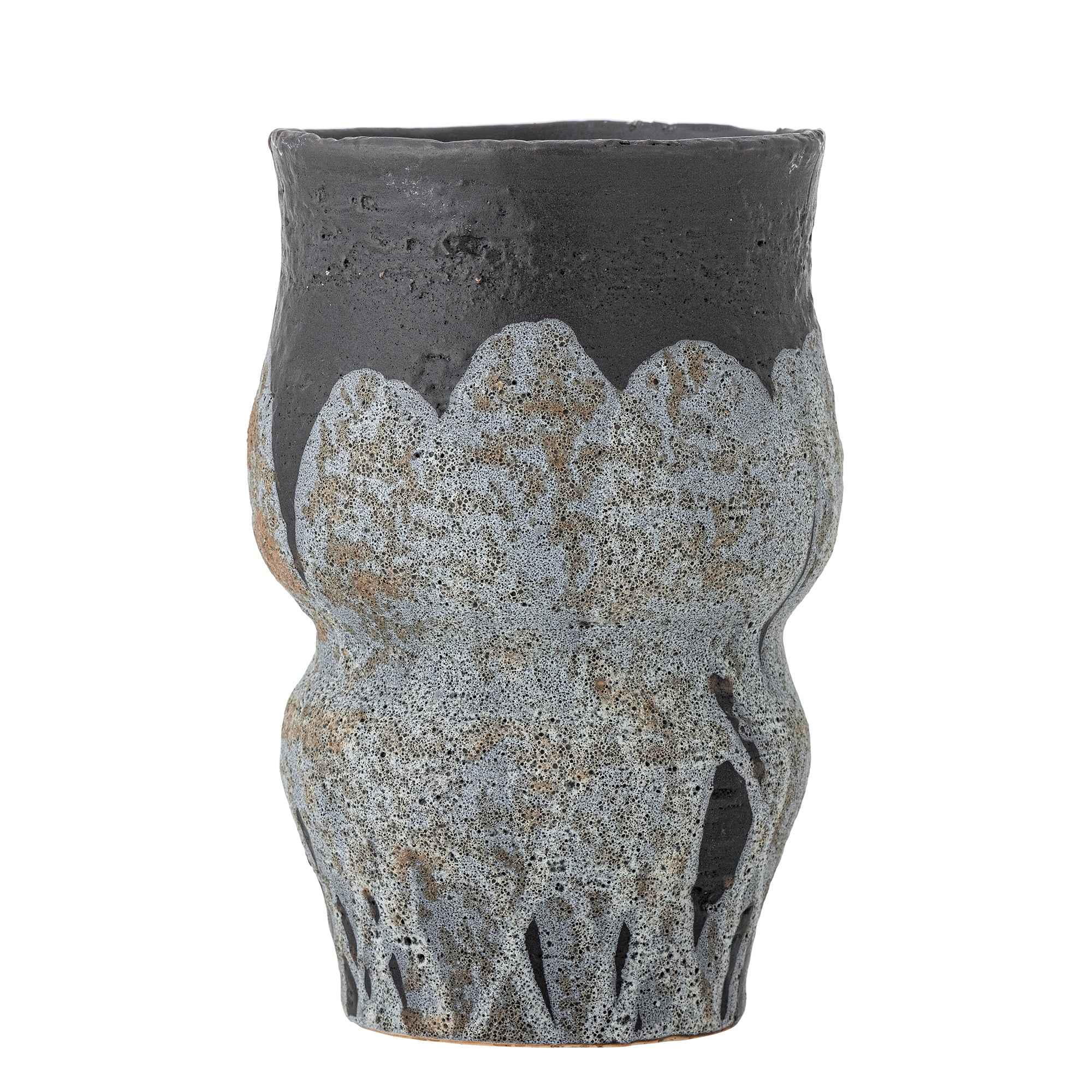 Bloomingville Neeson Blomkruka, Blå, Stengods