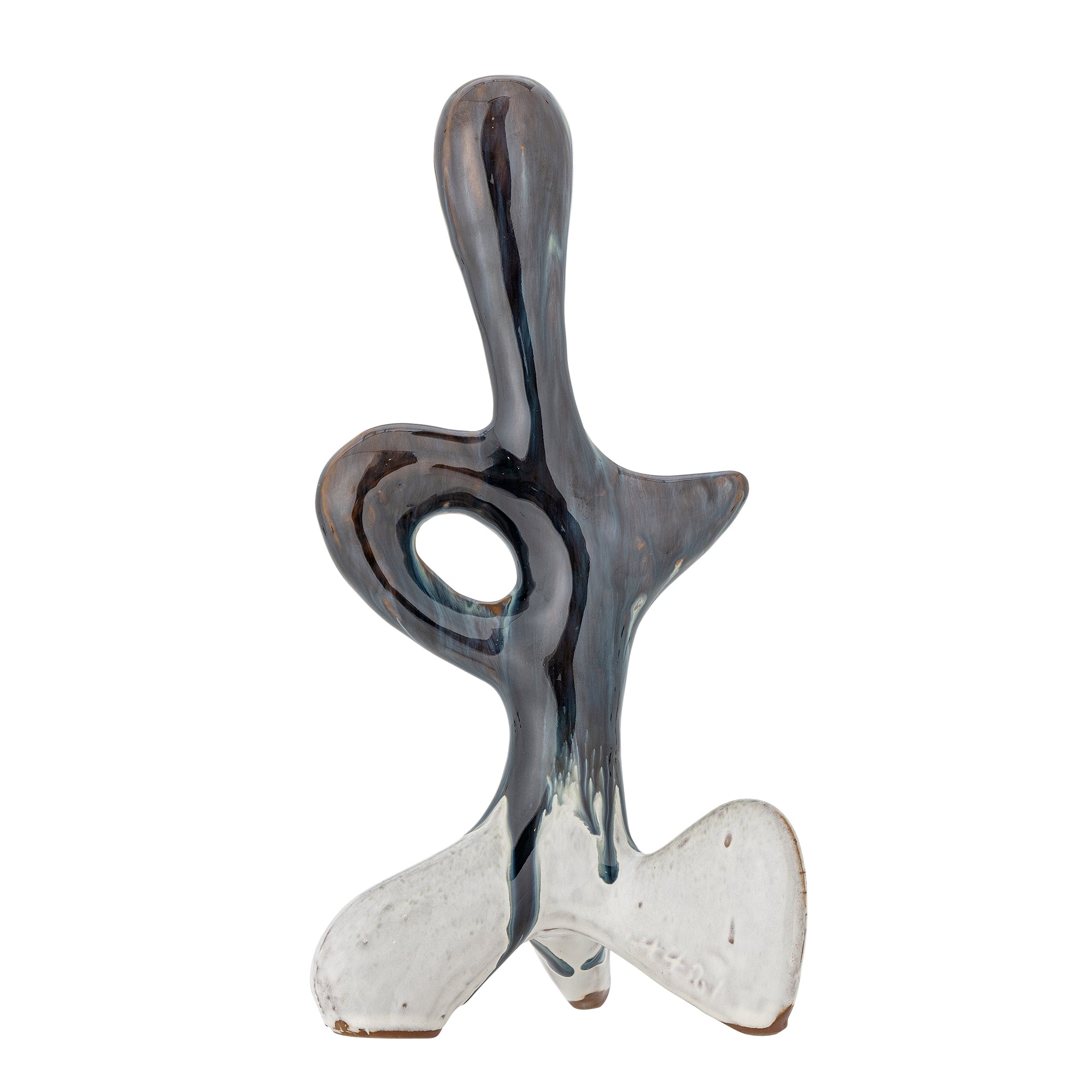 Bloomingville Harlan Deco, Blå, Stengods