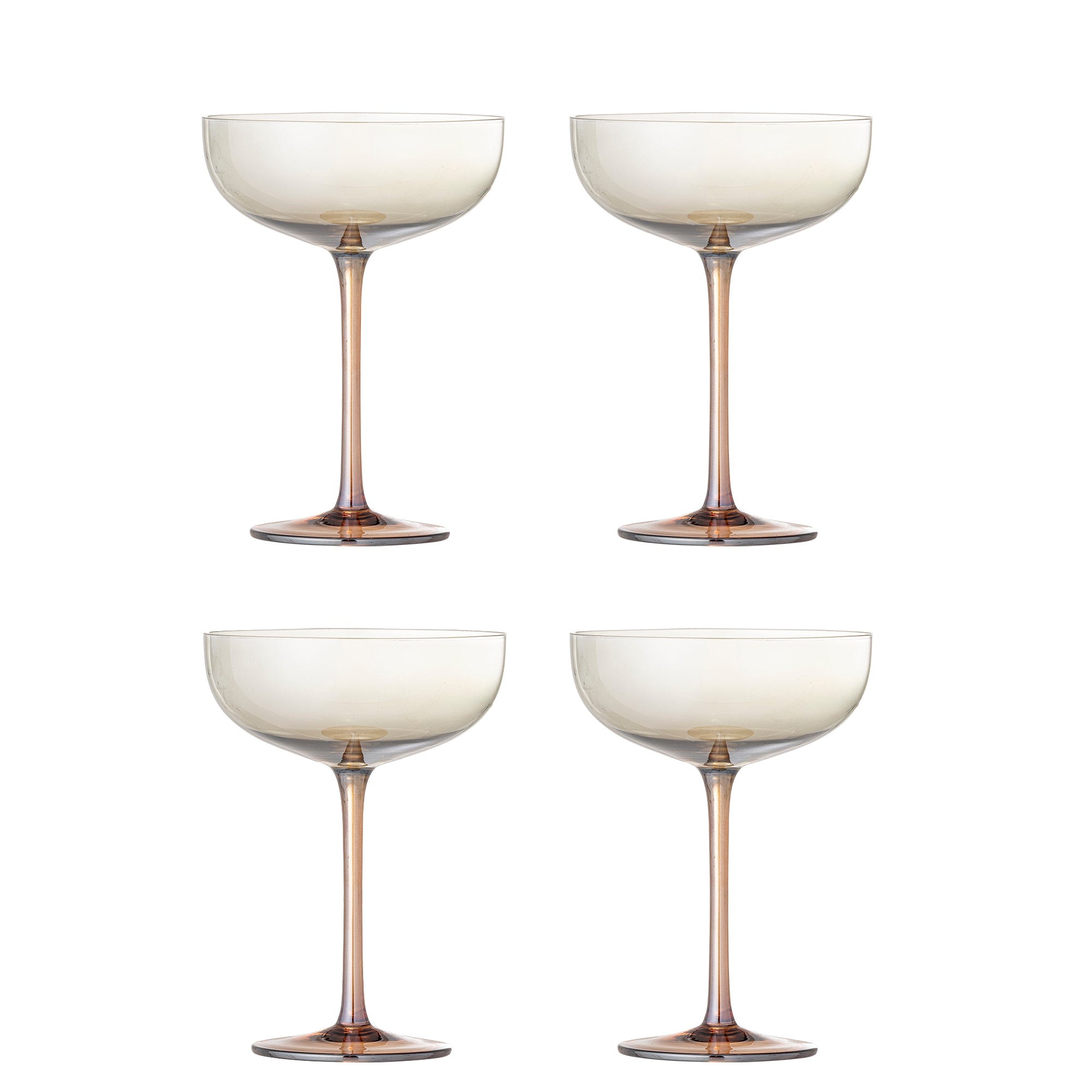 Bloomingville Aston Cocktailglas, Brons, Glas