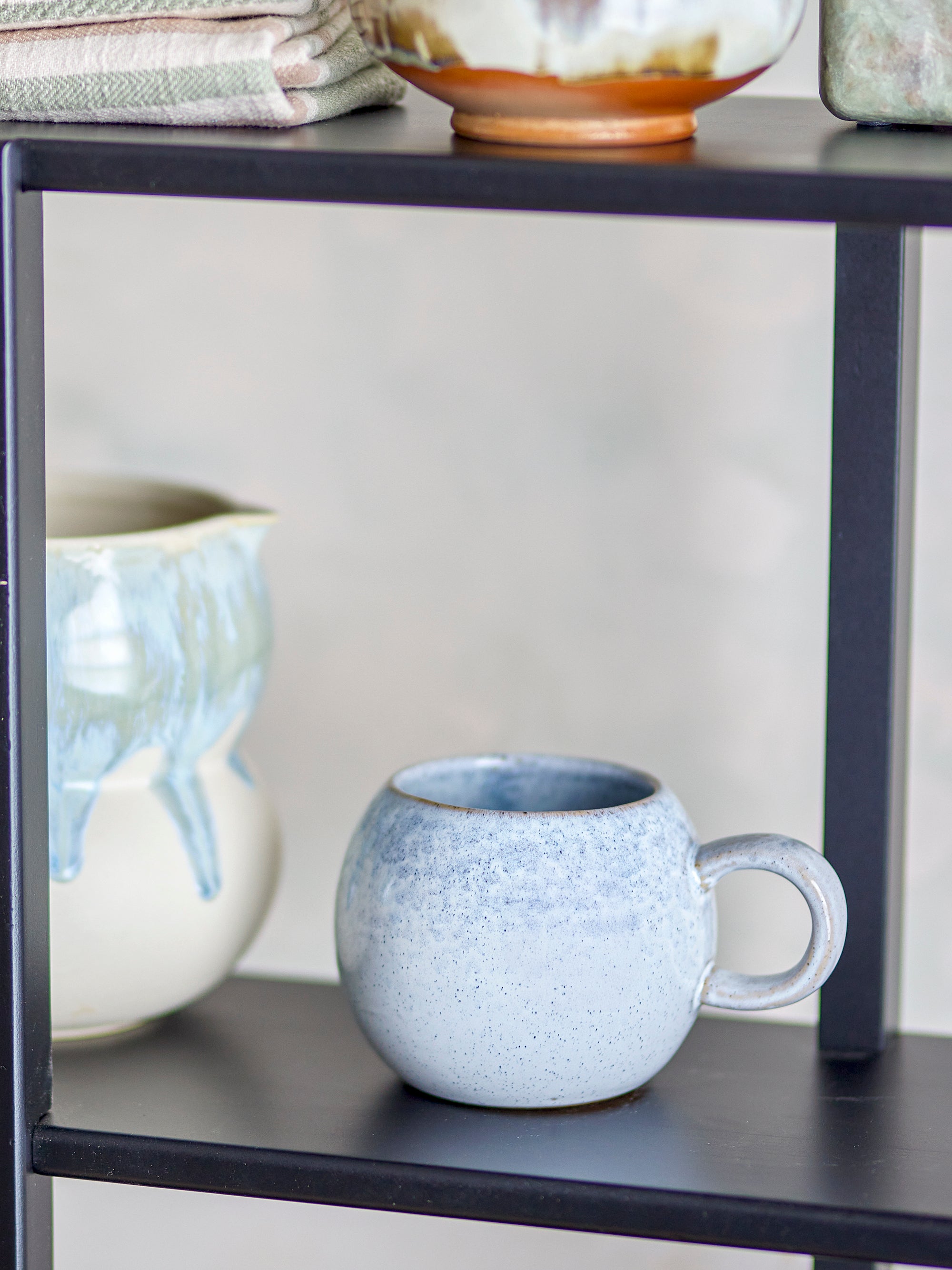 Bloomingville Paula Mugg, Blå, Stengods