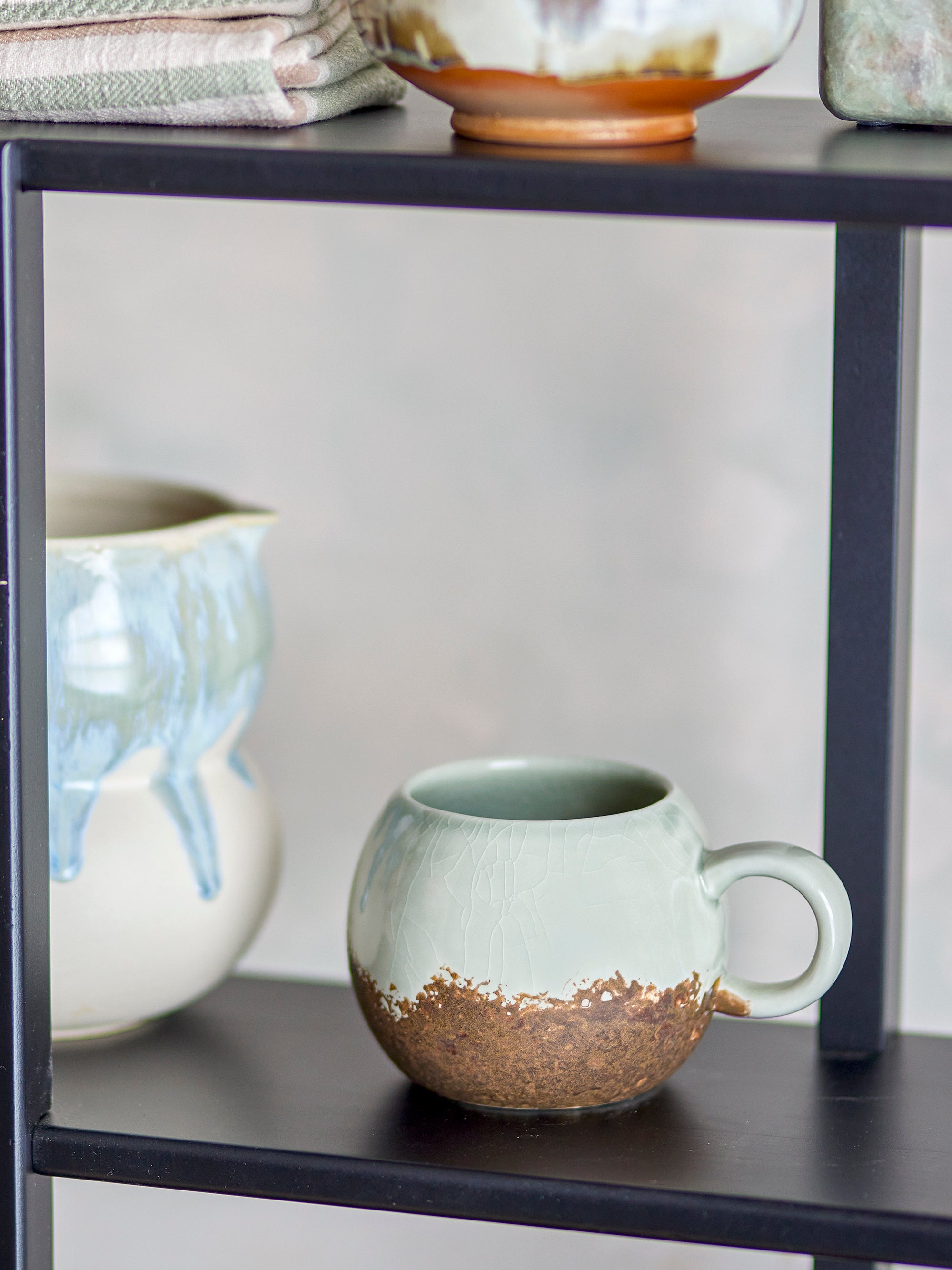 Bloomingville Paula Mugg, Brun, Stengods