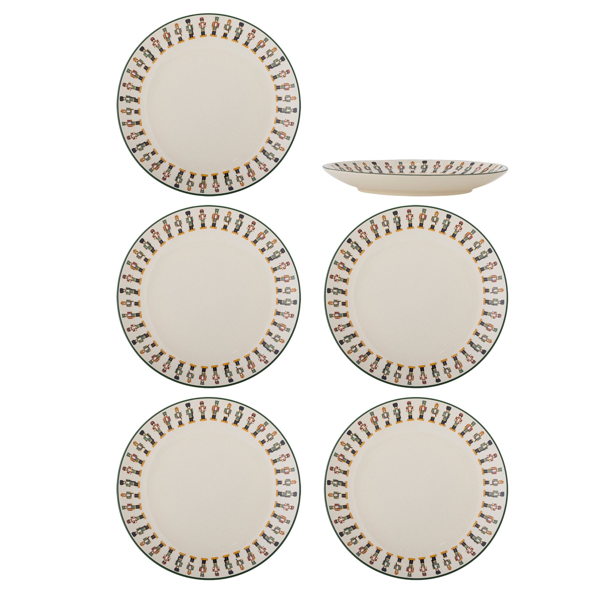 Bloomingville Jolly Tallrik, Multipack, Multi, Stengods