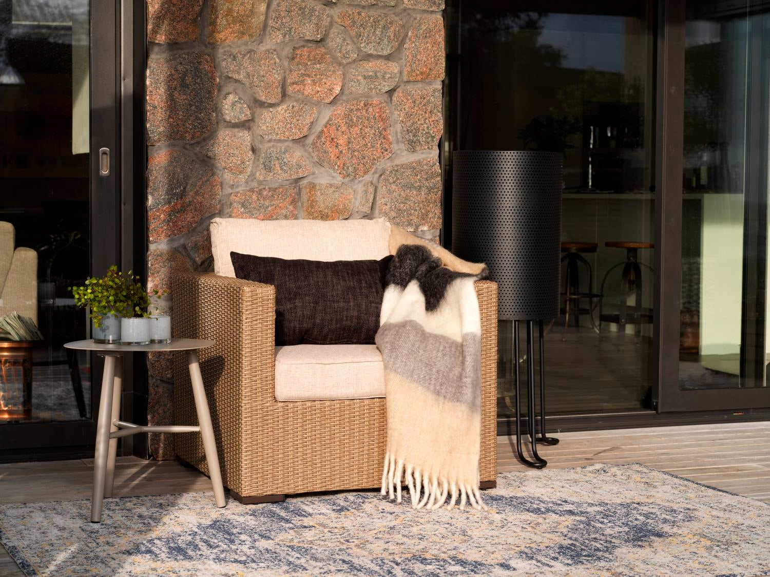 Brafab Funkia fåtölj Beige/sand