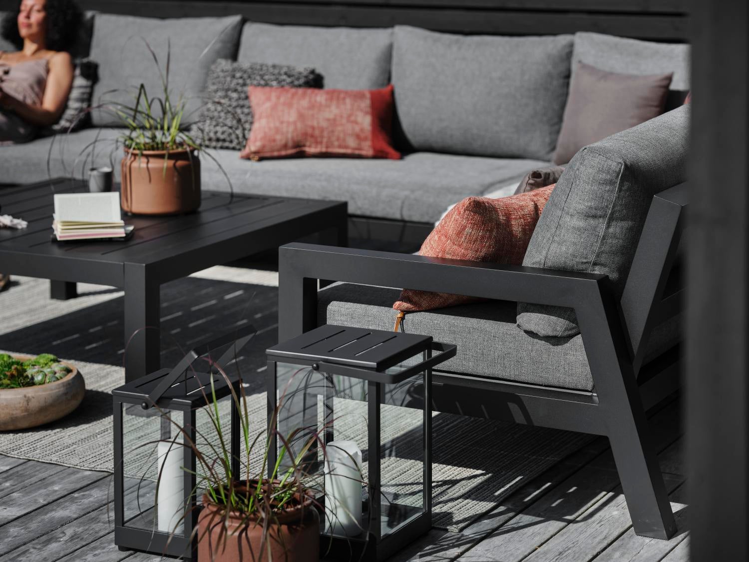 Brafab Stettler mittdel Svart/grå